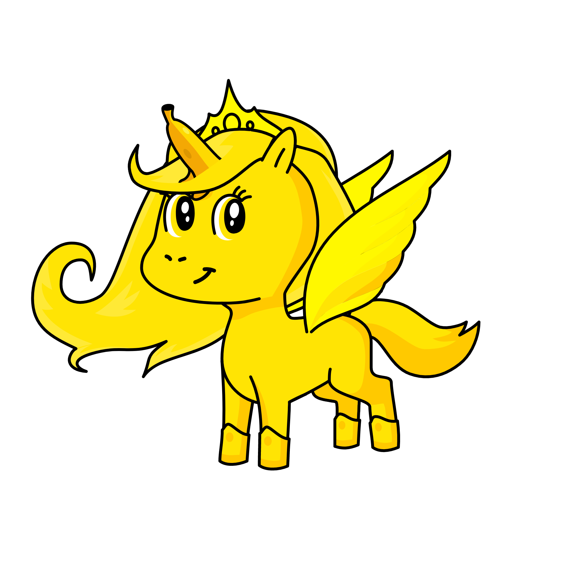 Nana Queen, the unicorn