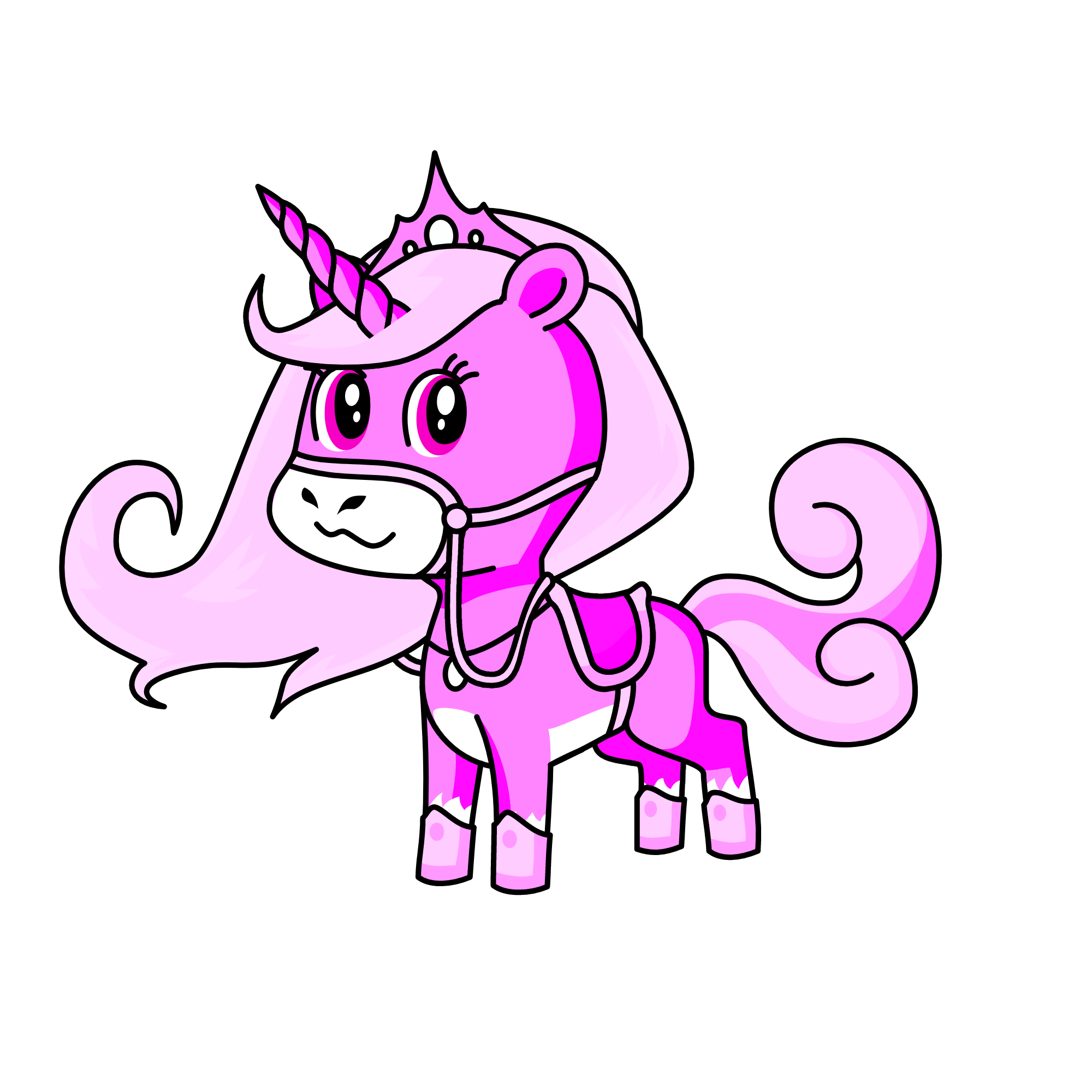 pinky, the unicorn