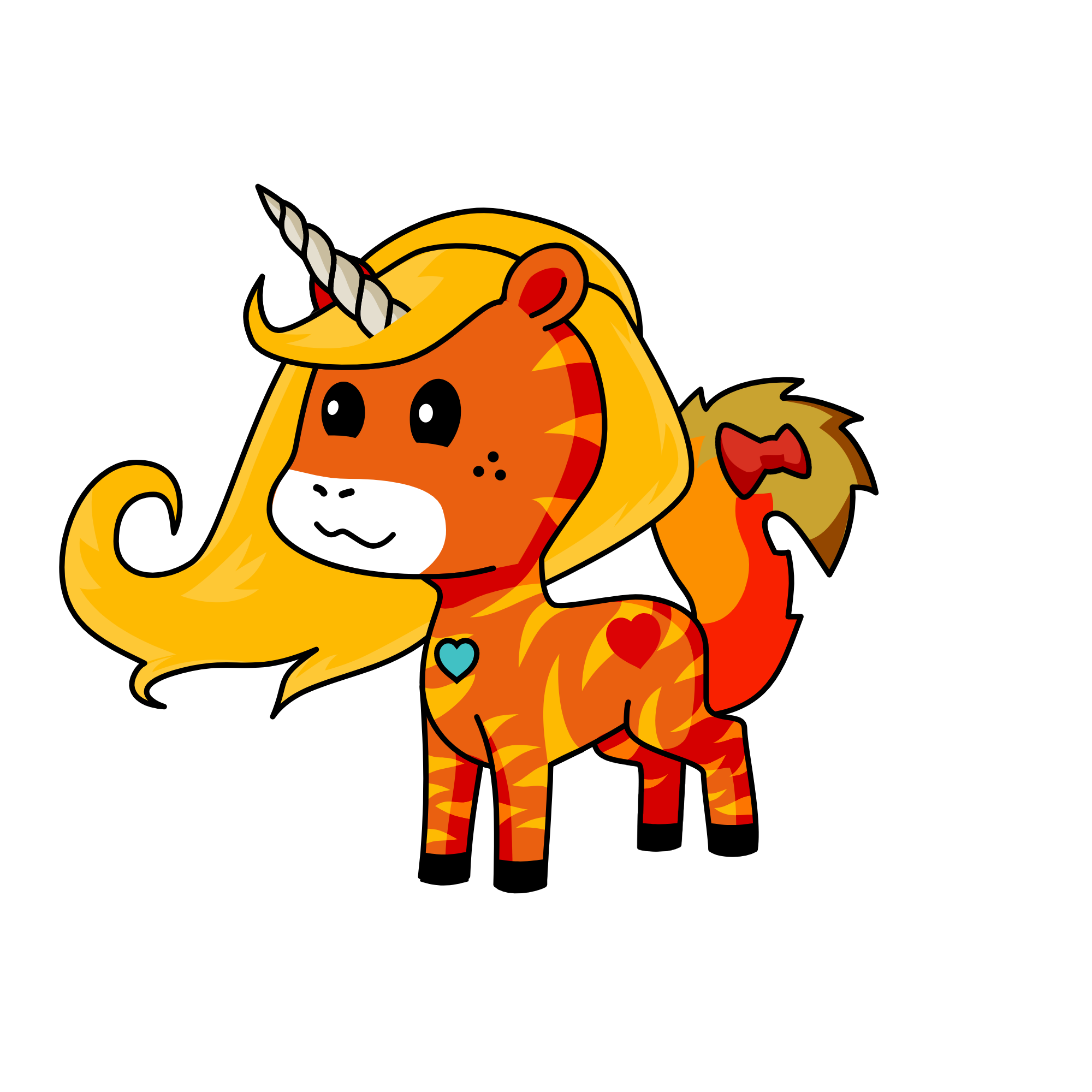 Buttercup, the unicorn