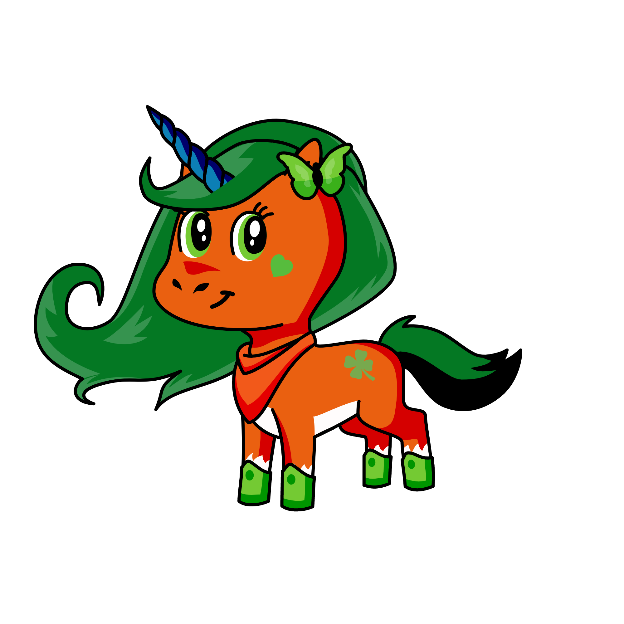 carrot , the unicorn