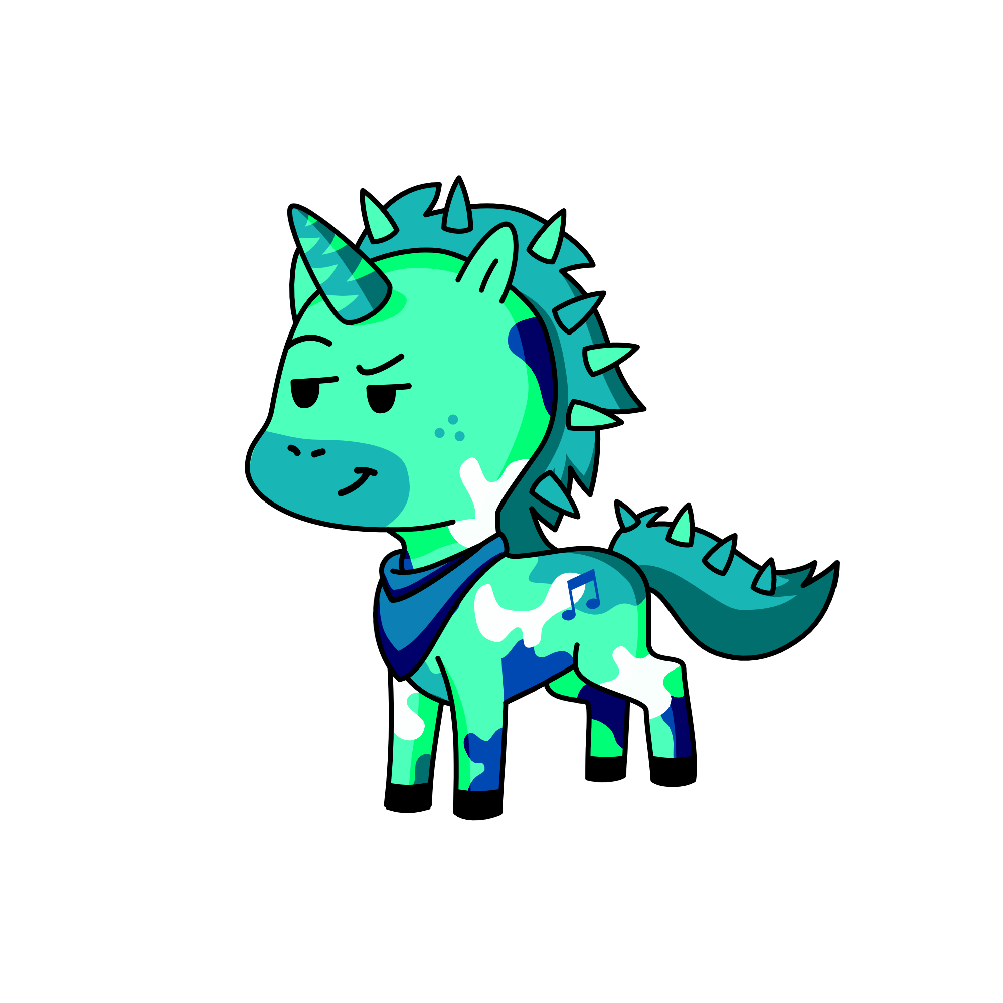 hunter, the unicorn