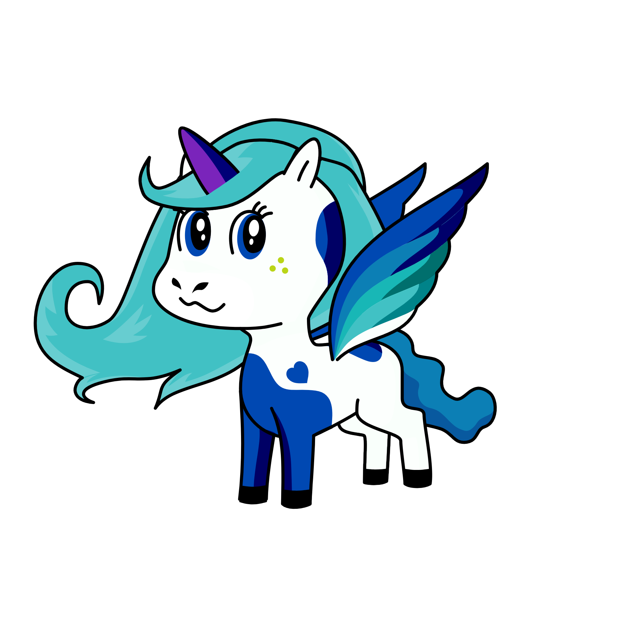 water babe, the unicorn