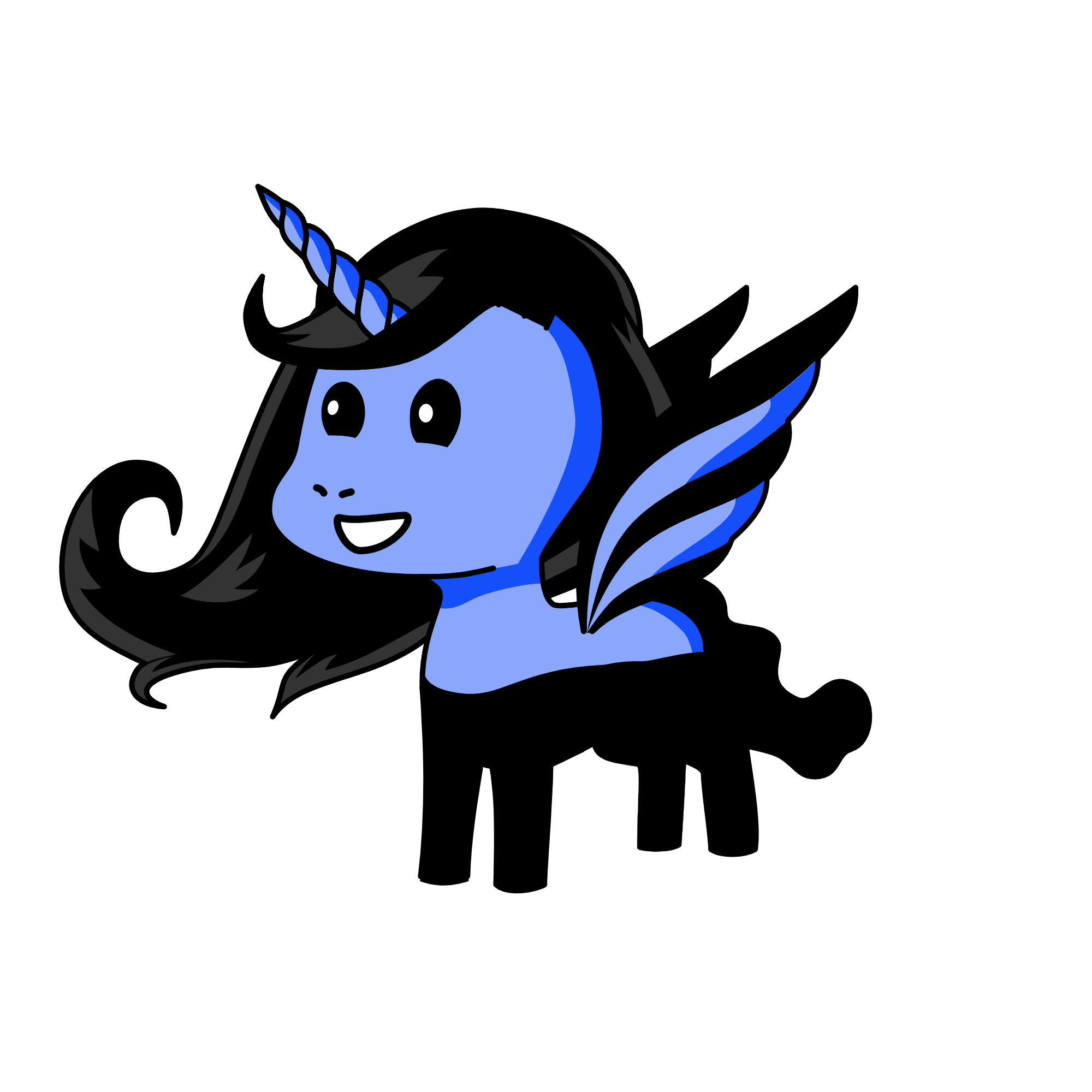 twilight shadow, the unicorn