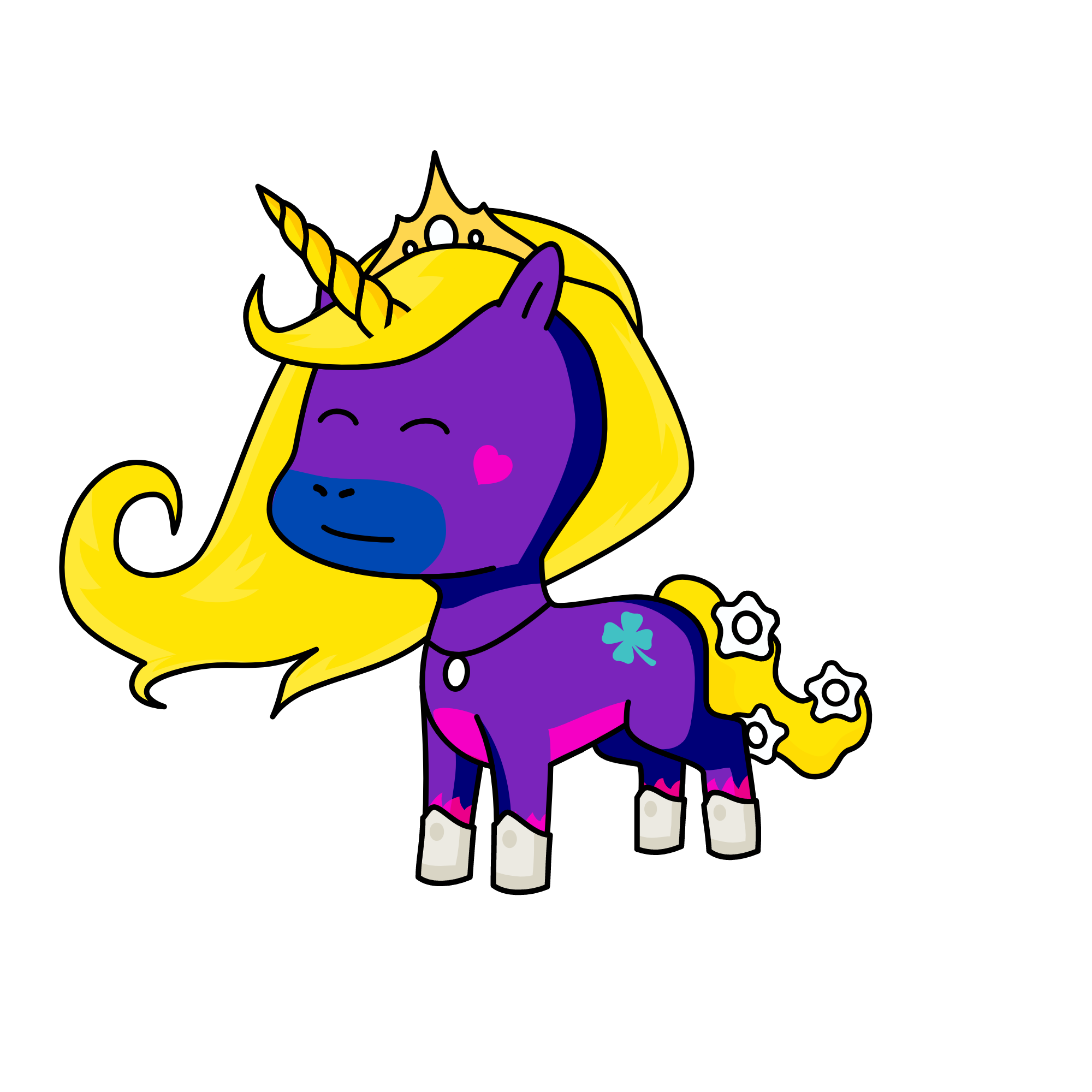 124, the unicorn