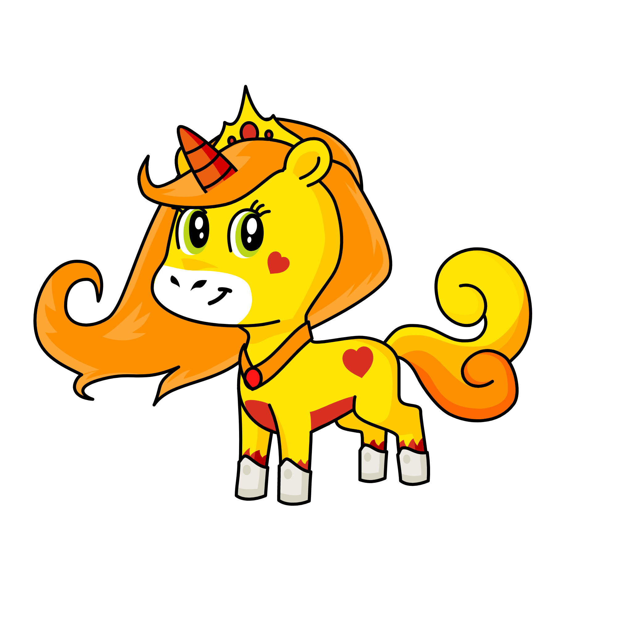 Sunny, the unicorn