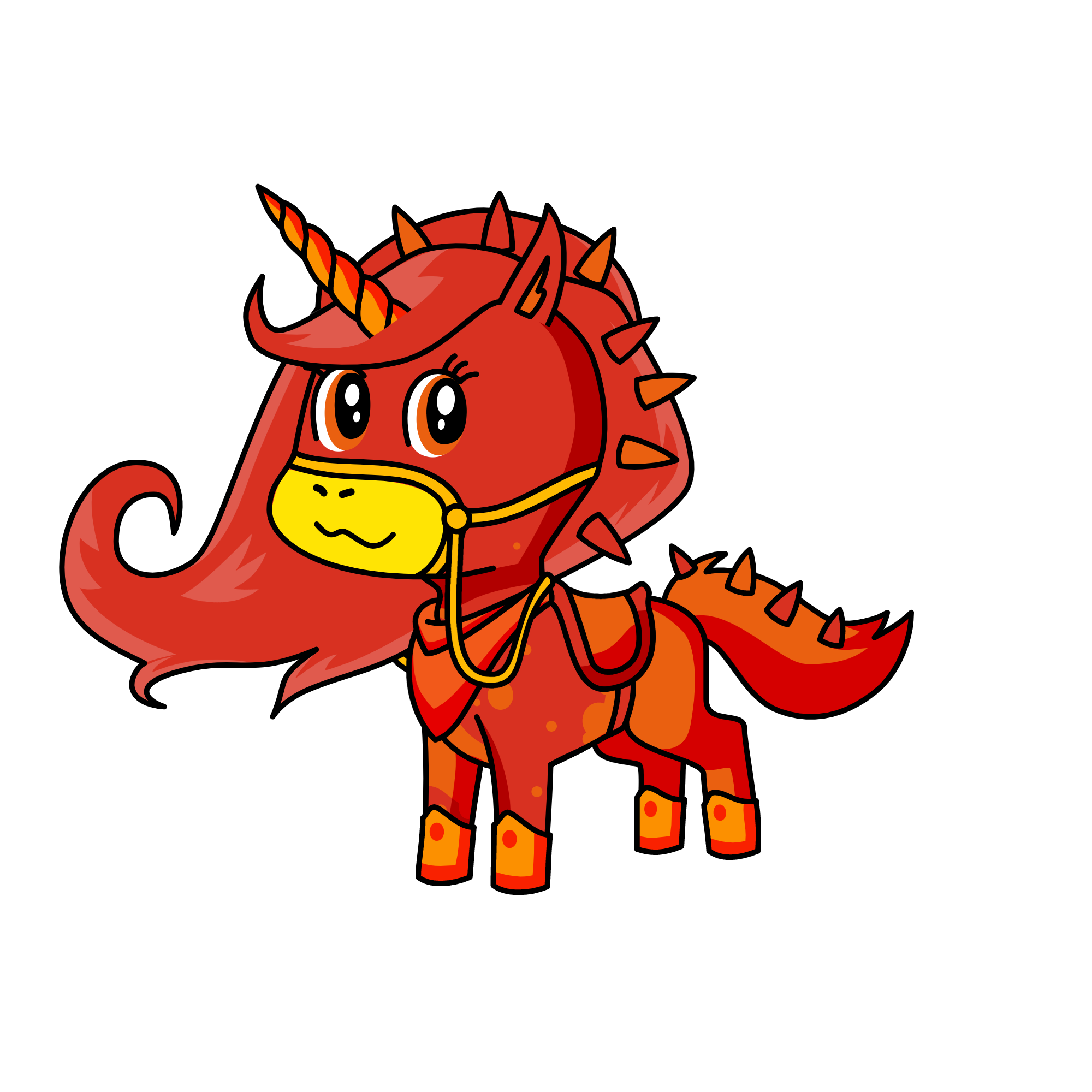 firey, the unicorn