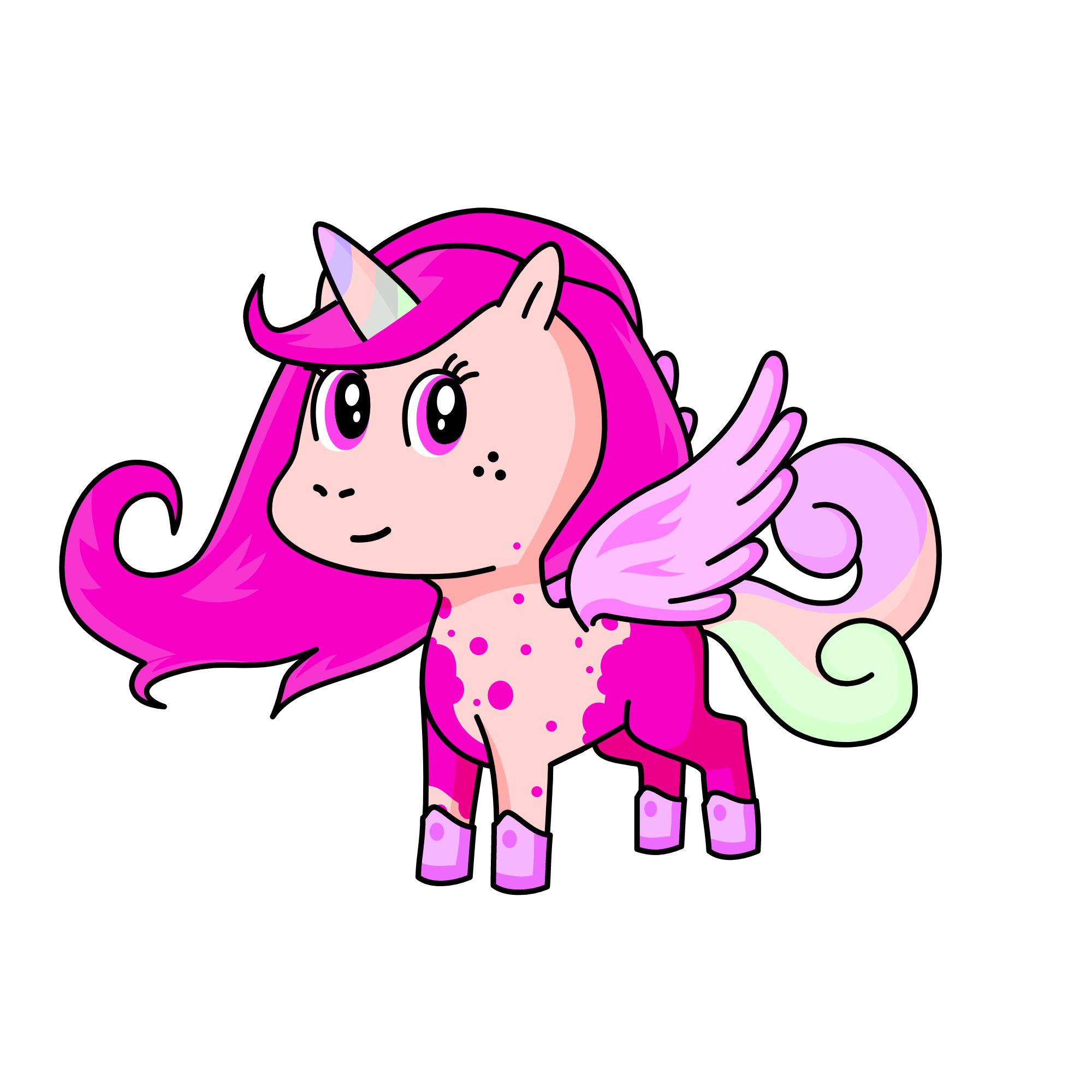 pinky pie, the unicorn