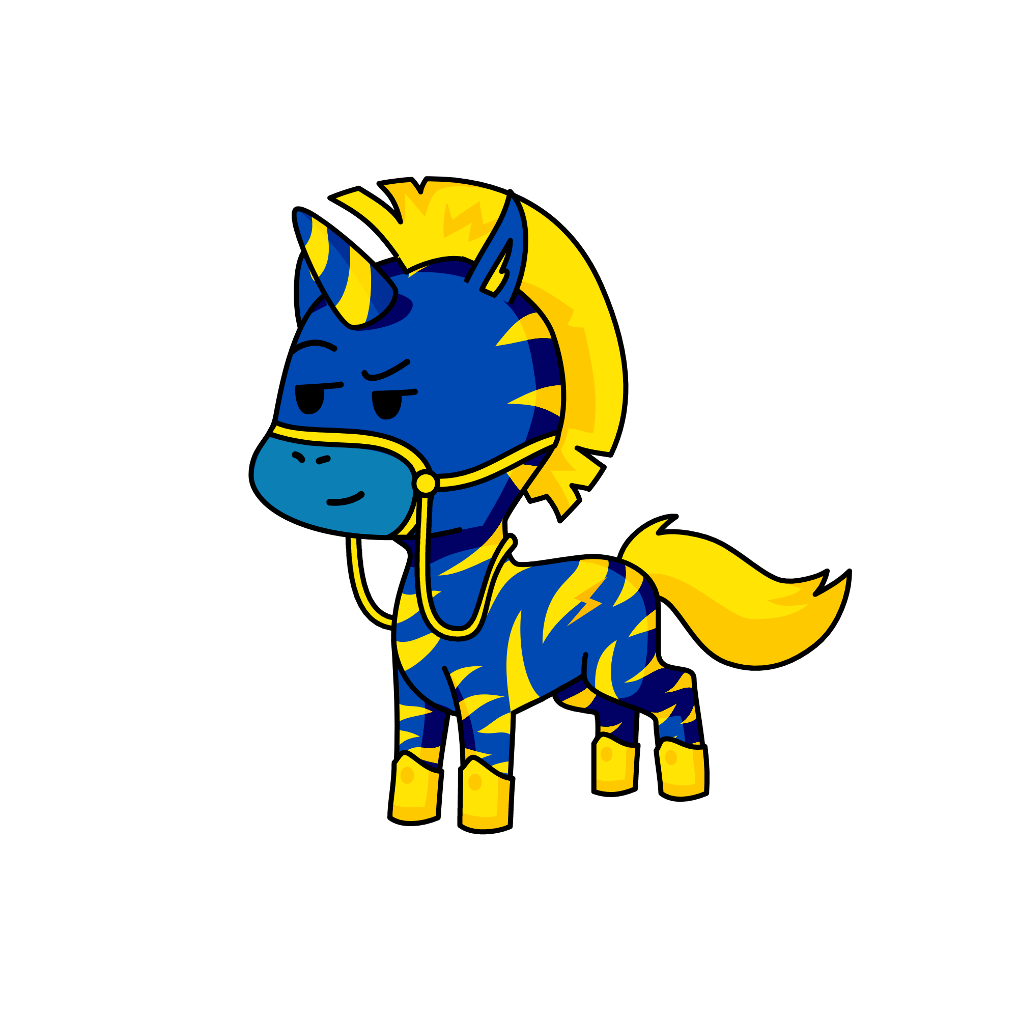 Lightning, flash's ride, the unicorn