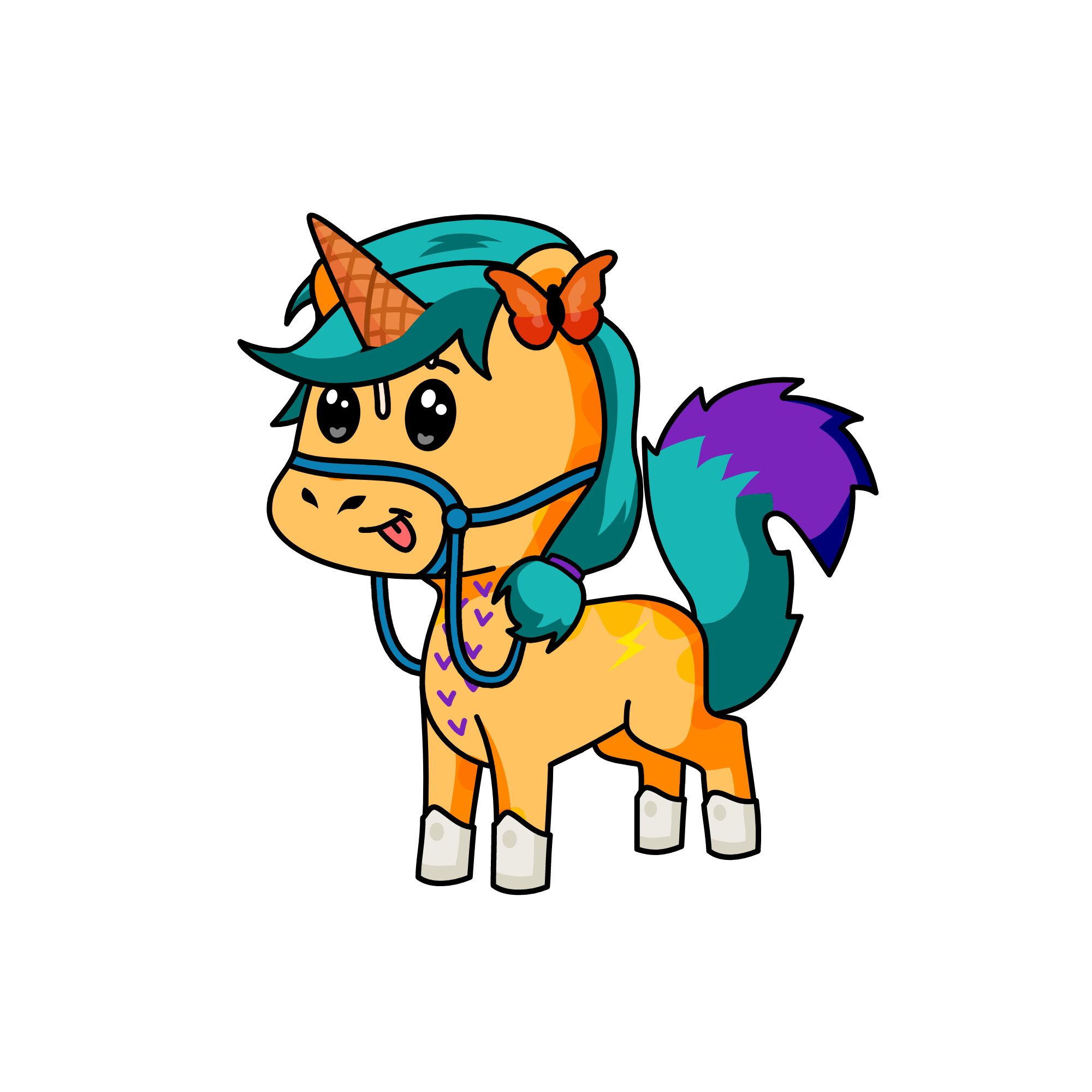 Creamie Icie, the unicorn