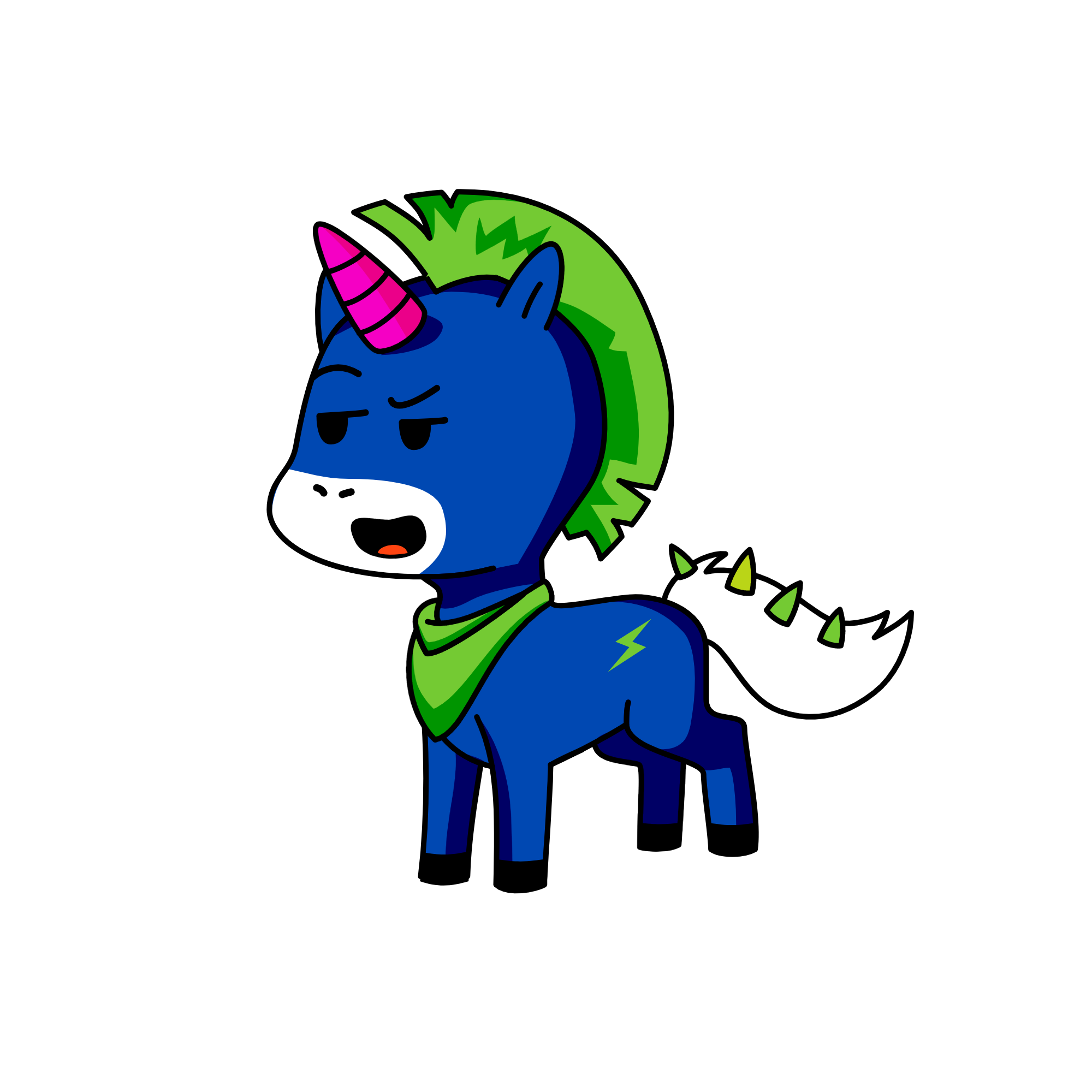 Unidunk', the unicorn