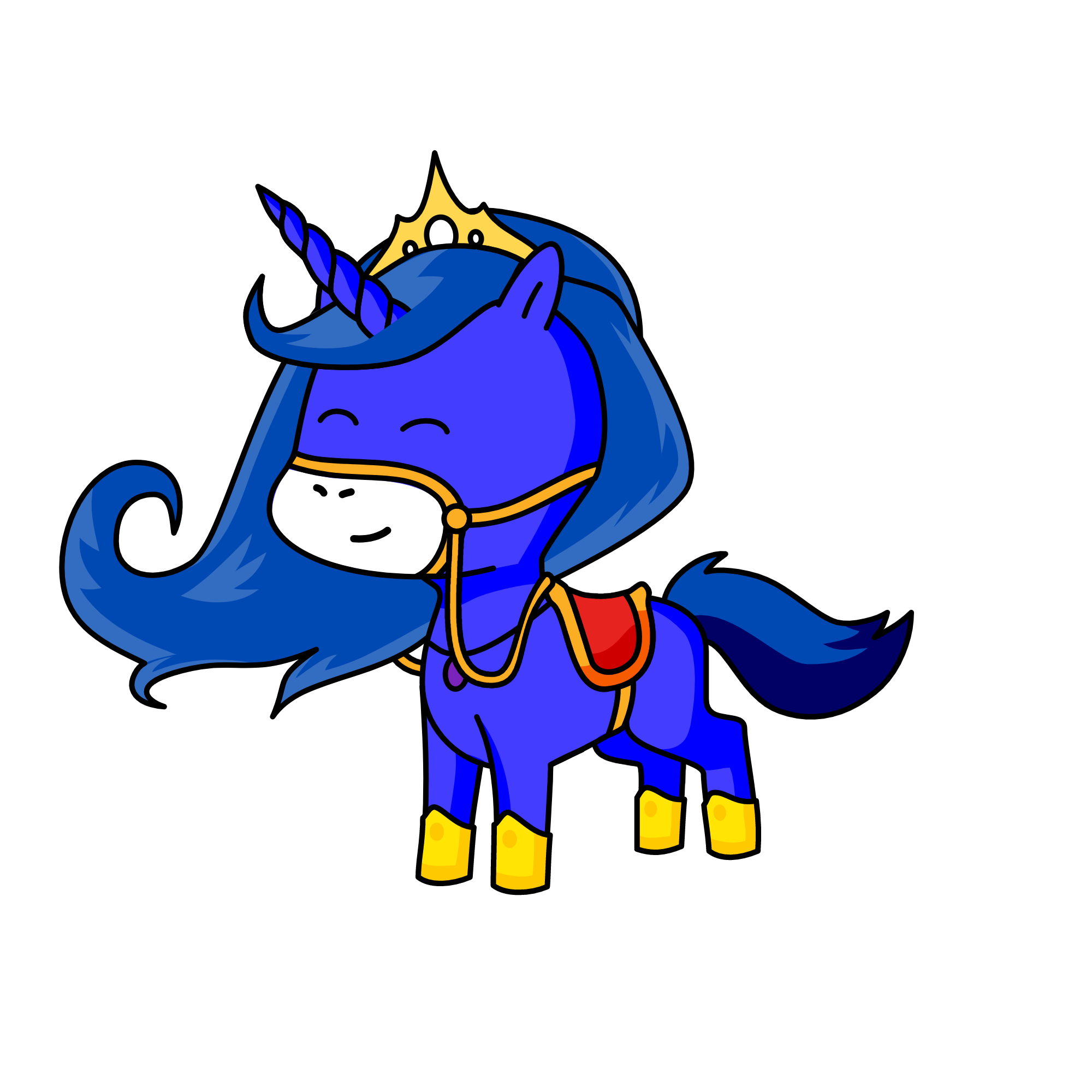 Nightmare Moon, the unicorn