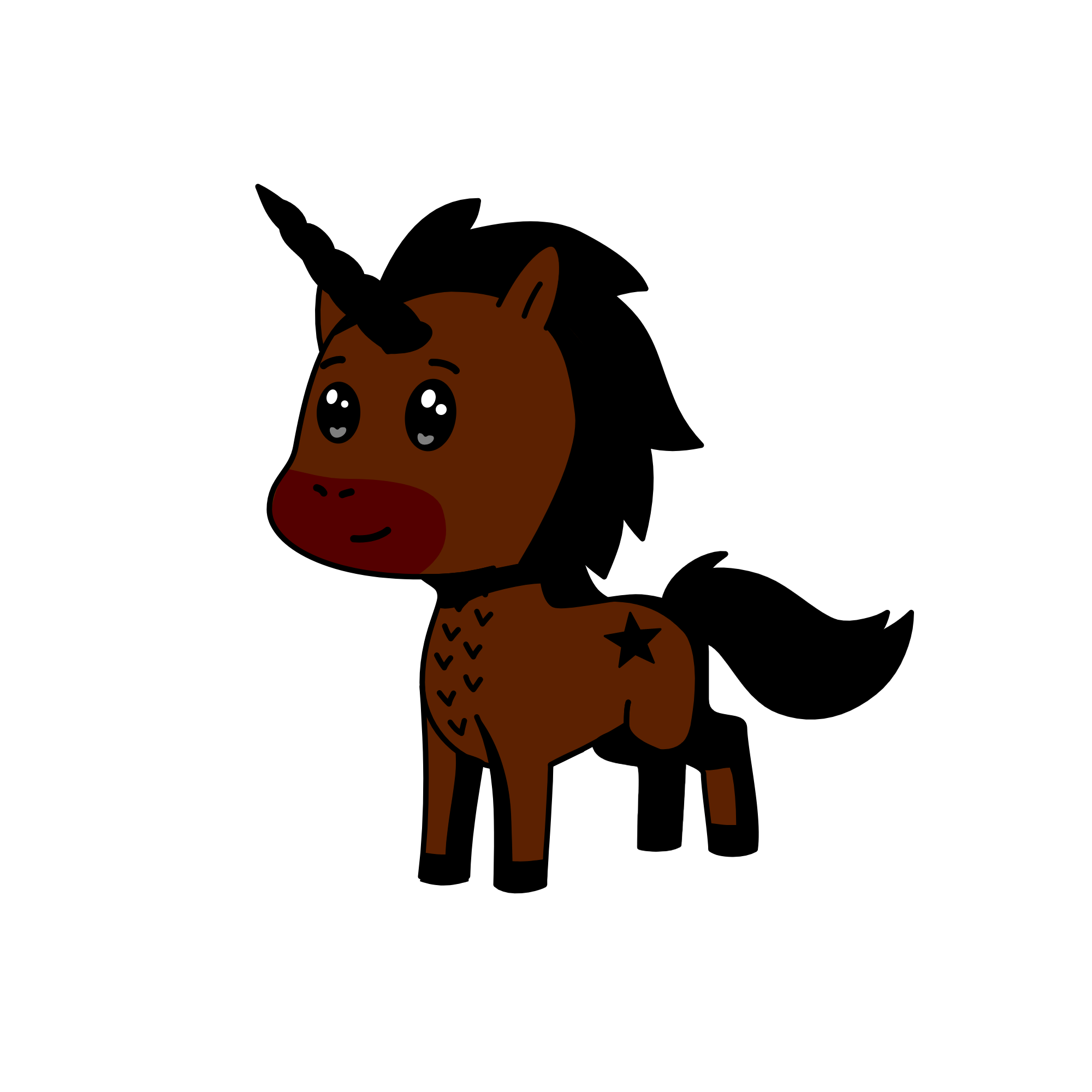 j, the unicorn