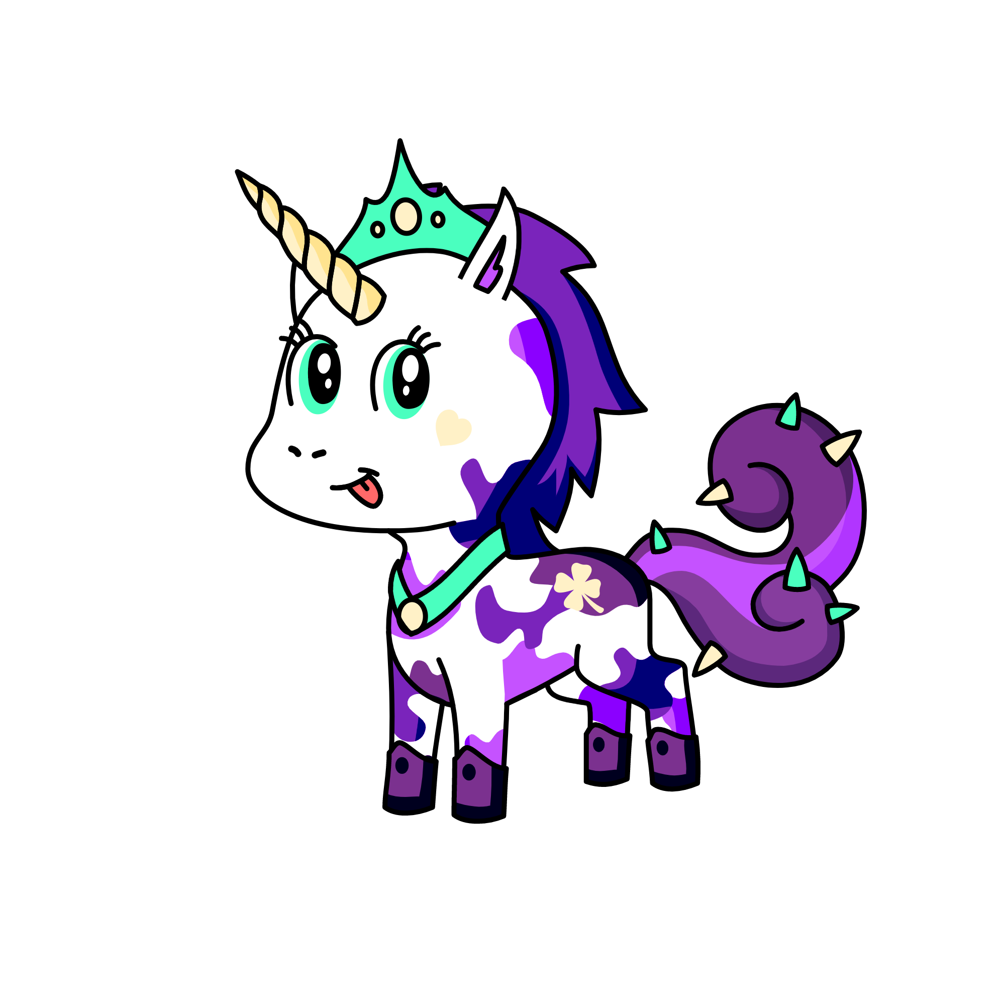 Moon, the unicorn
