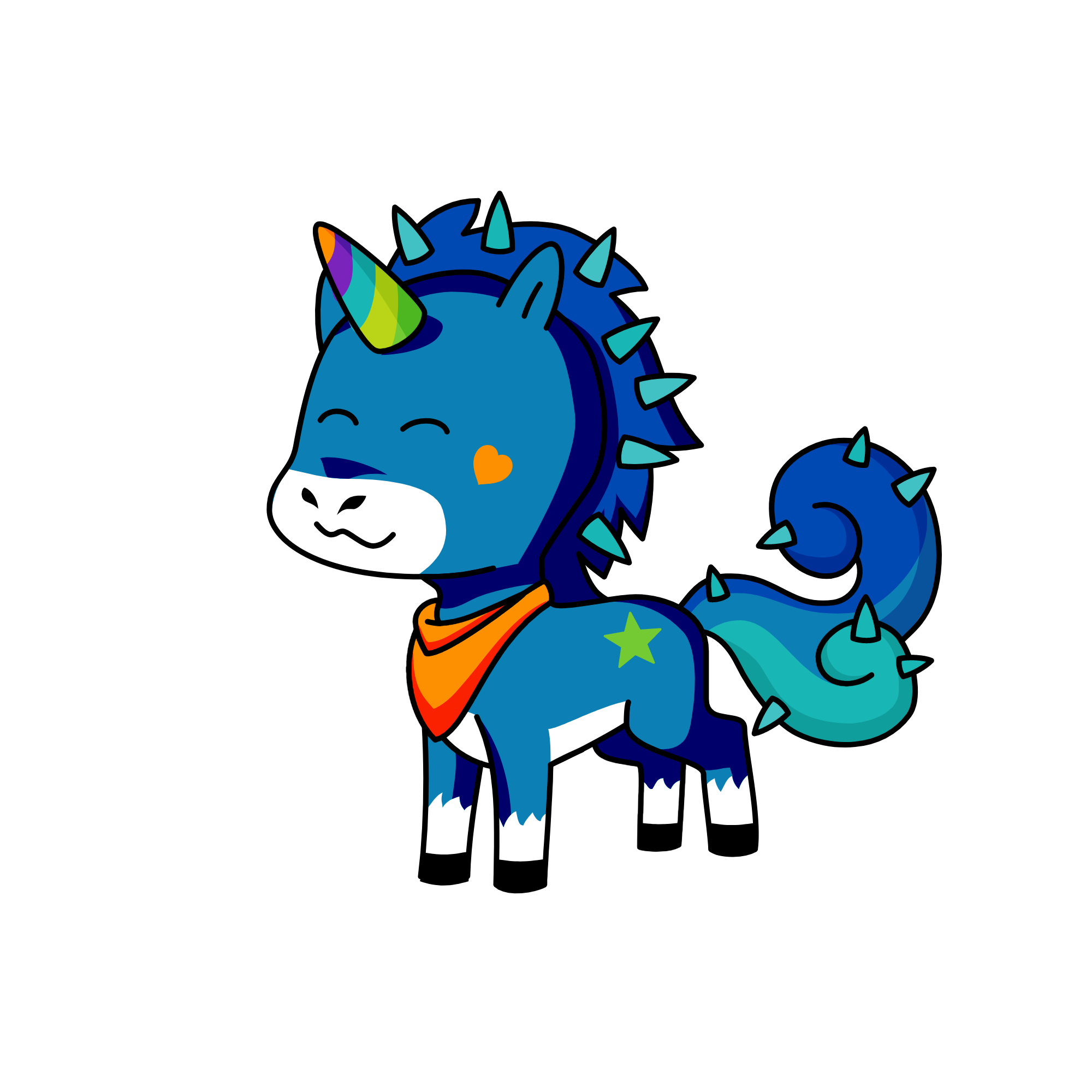 hot, the unicorn