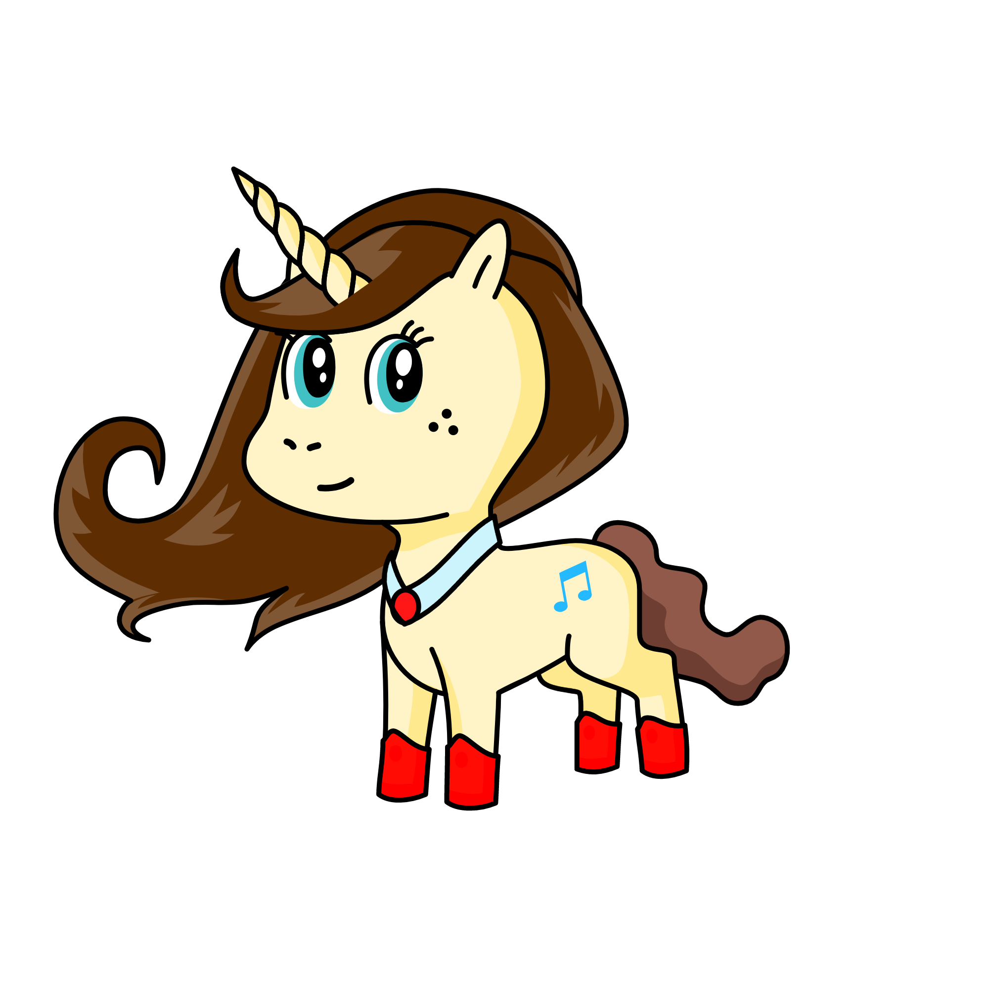 Girlfriend, the unicorn