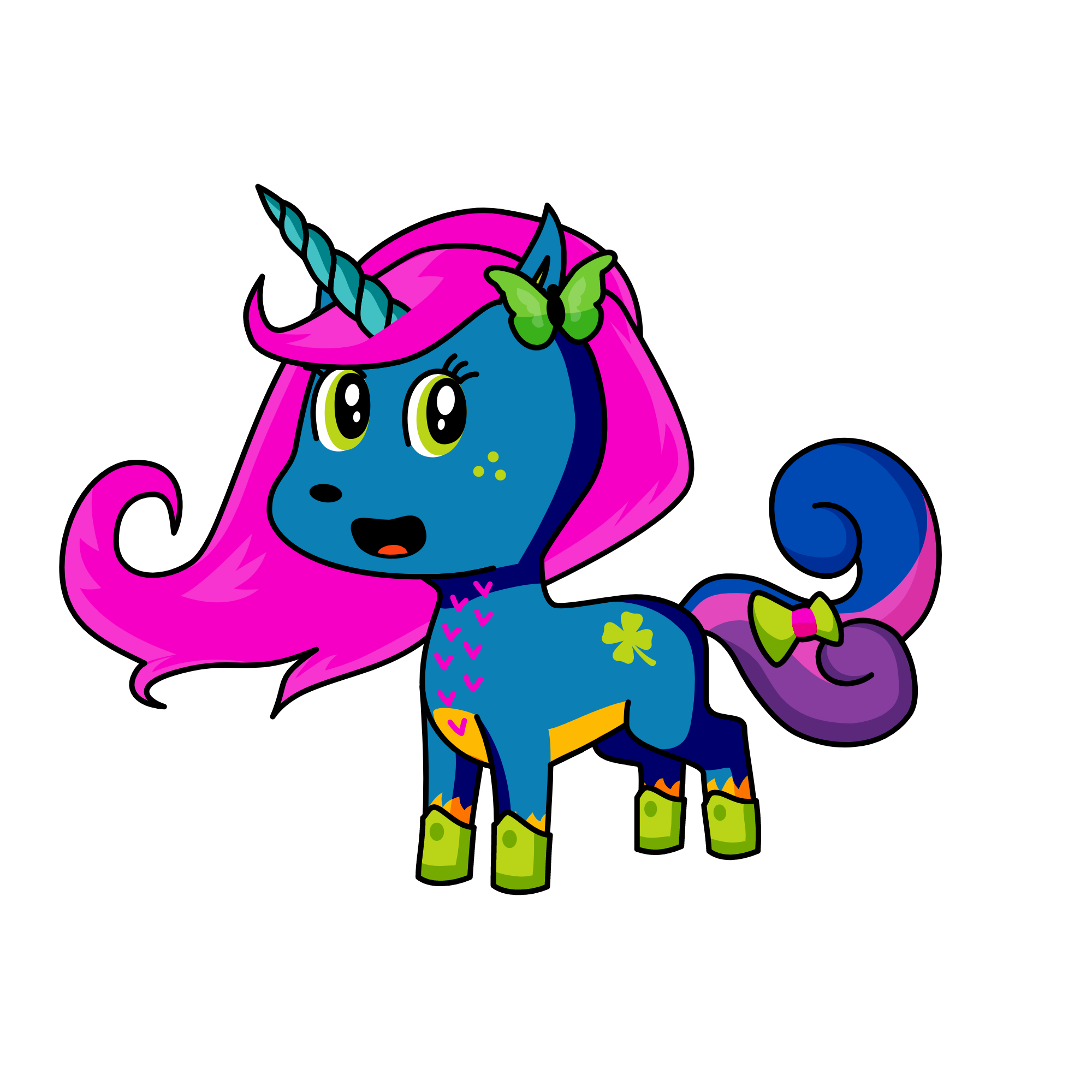Lilly, the unicorn