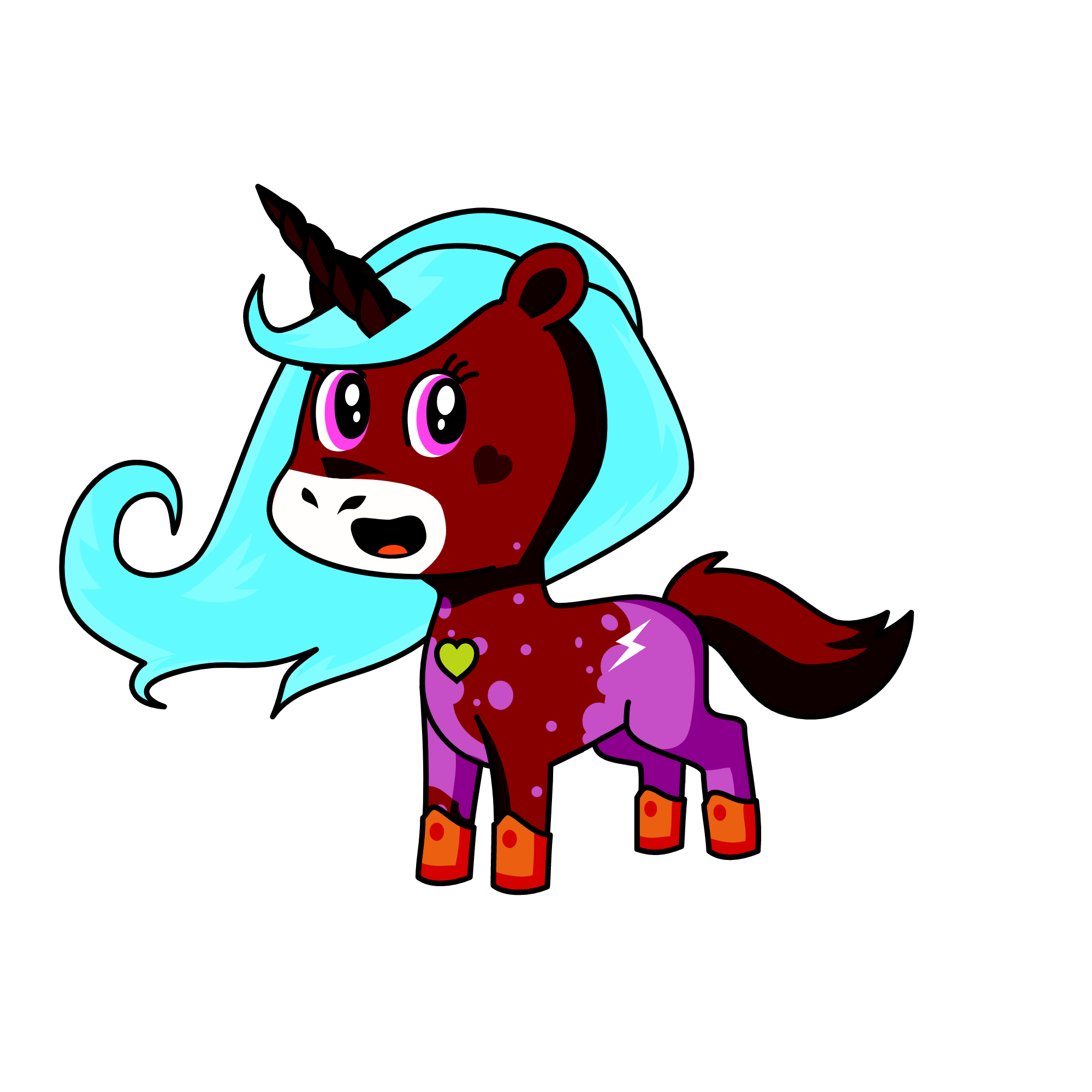 bán tranh này giá 6k , the unicorn