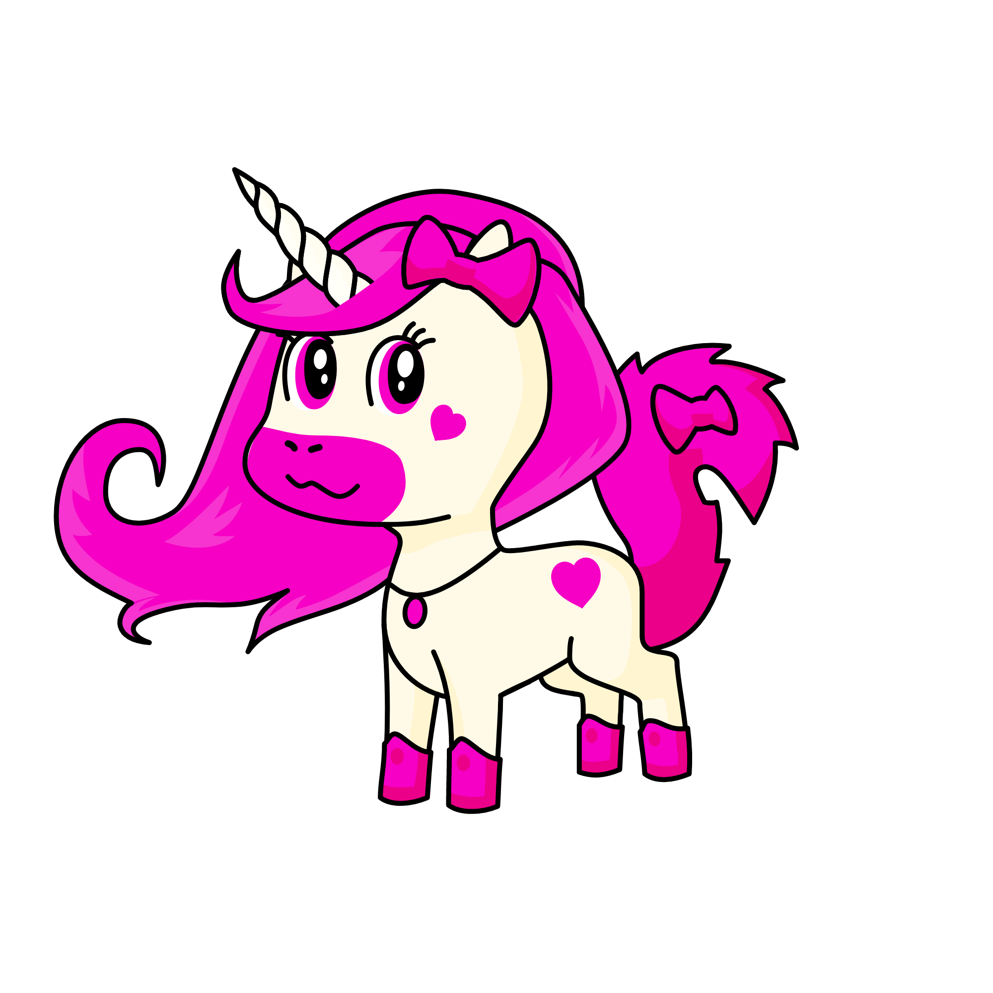 Puffy, the unicorn