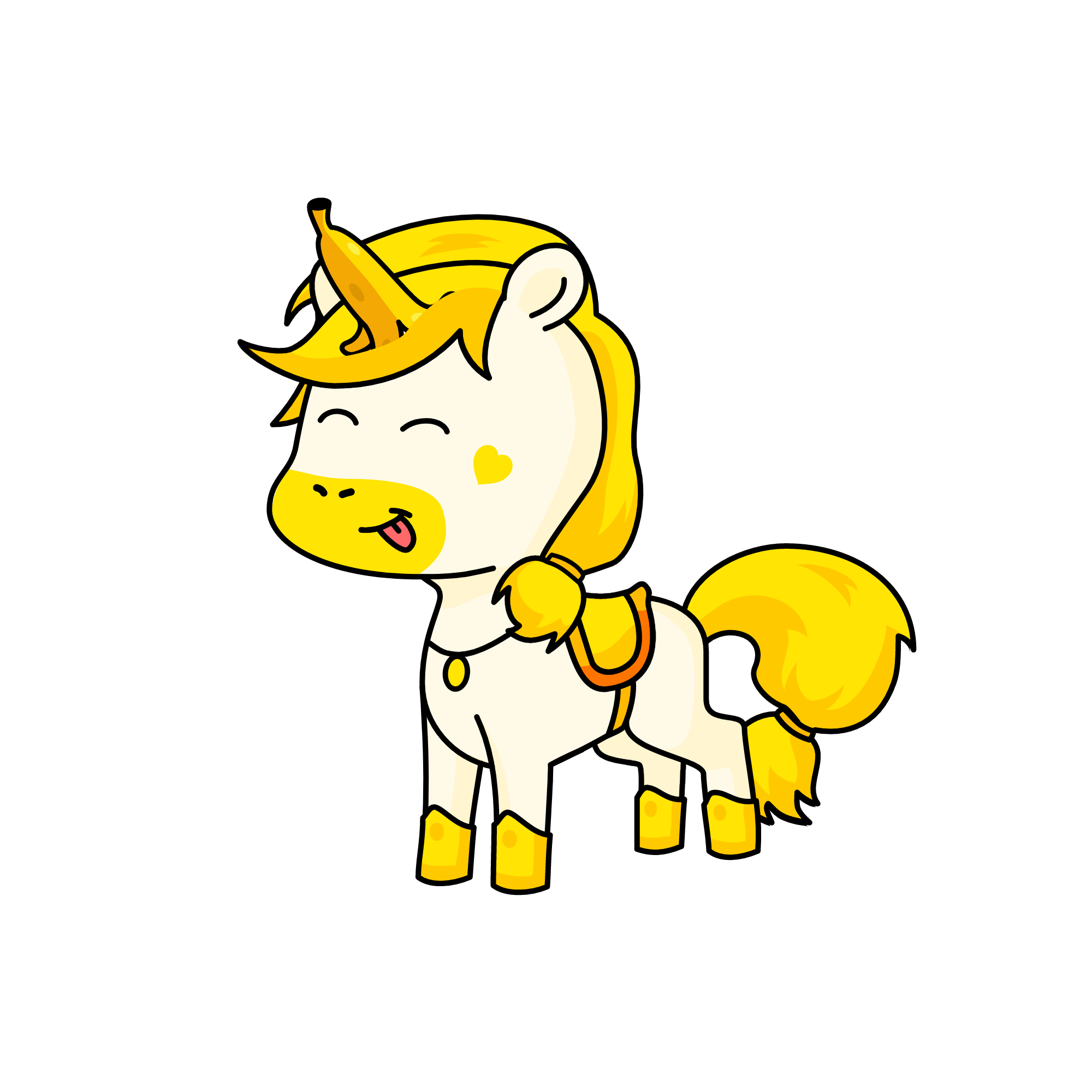 Banane, the unicorn