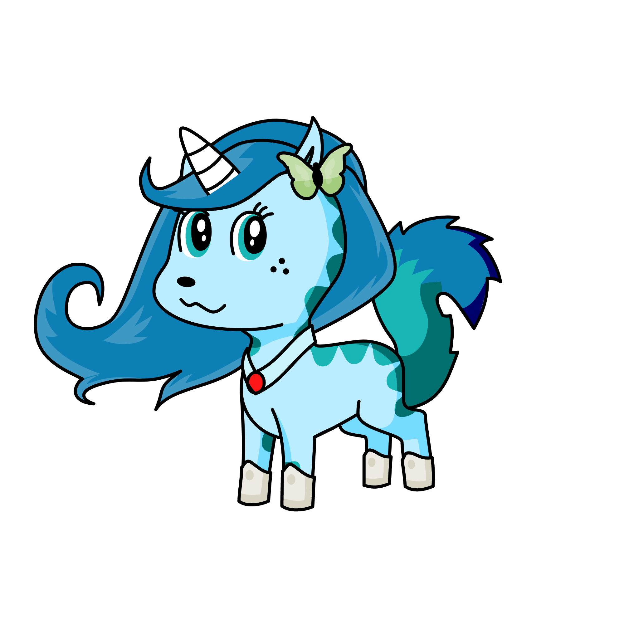 Di, the unicorn