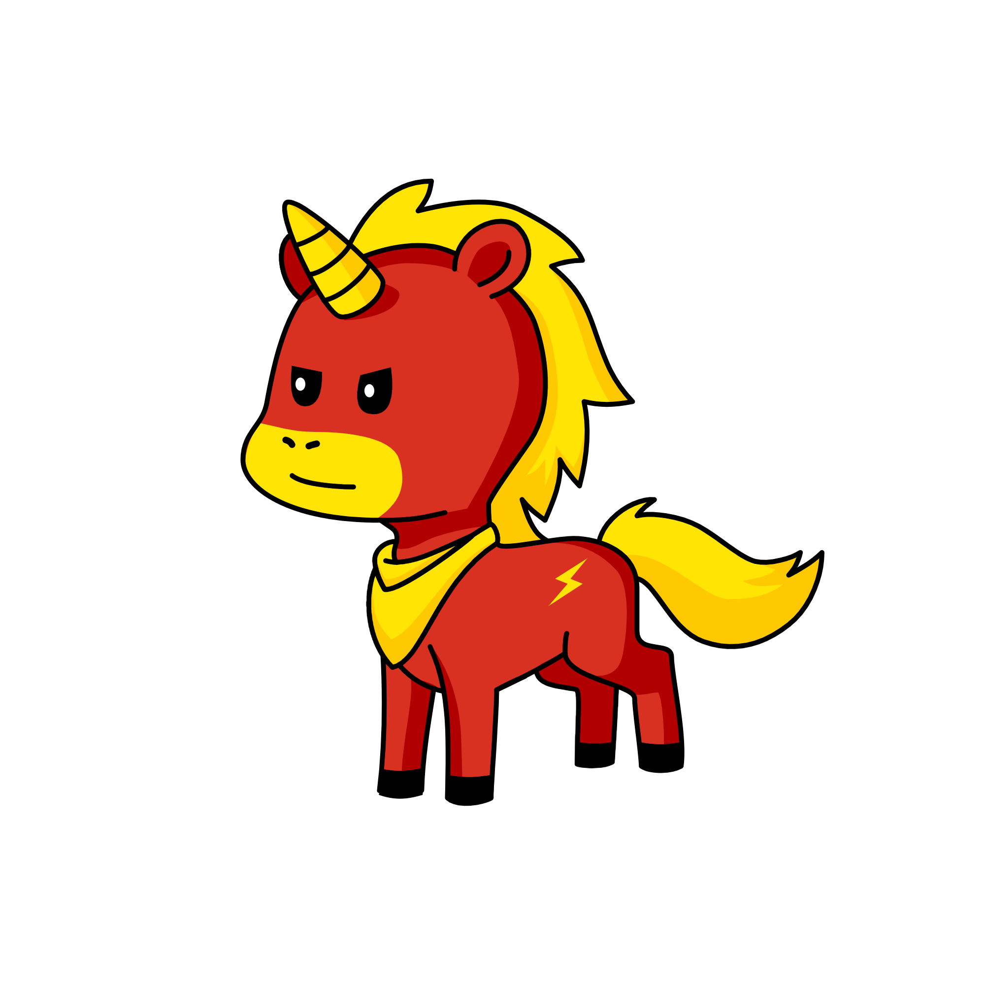 Flash, the unicorn