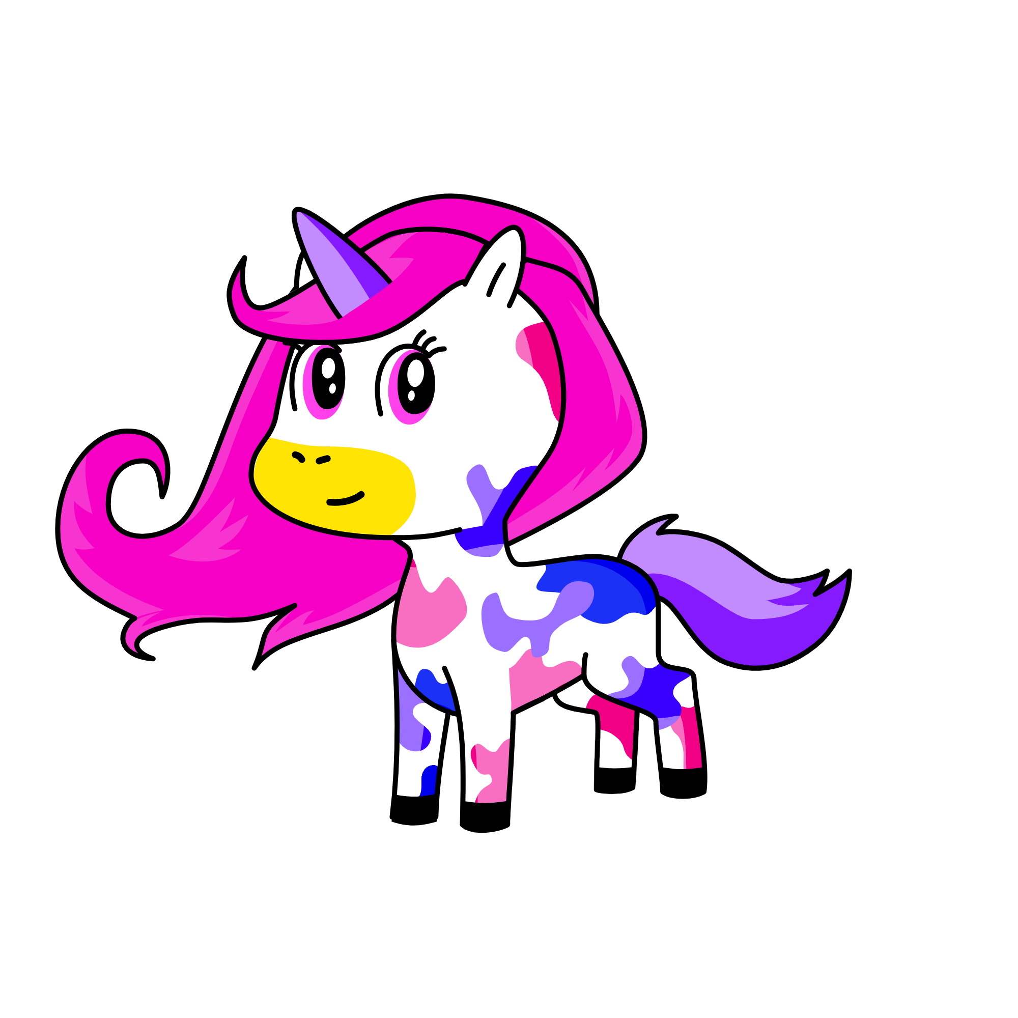 winter, the unicorn
