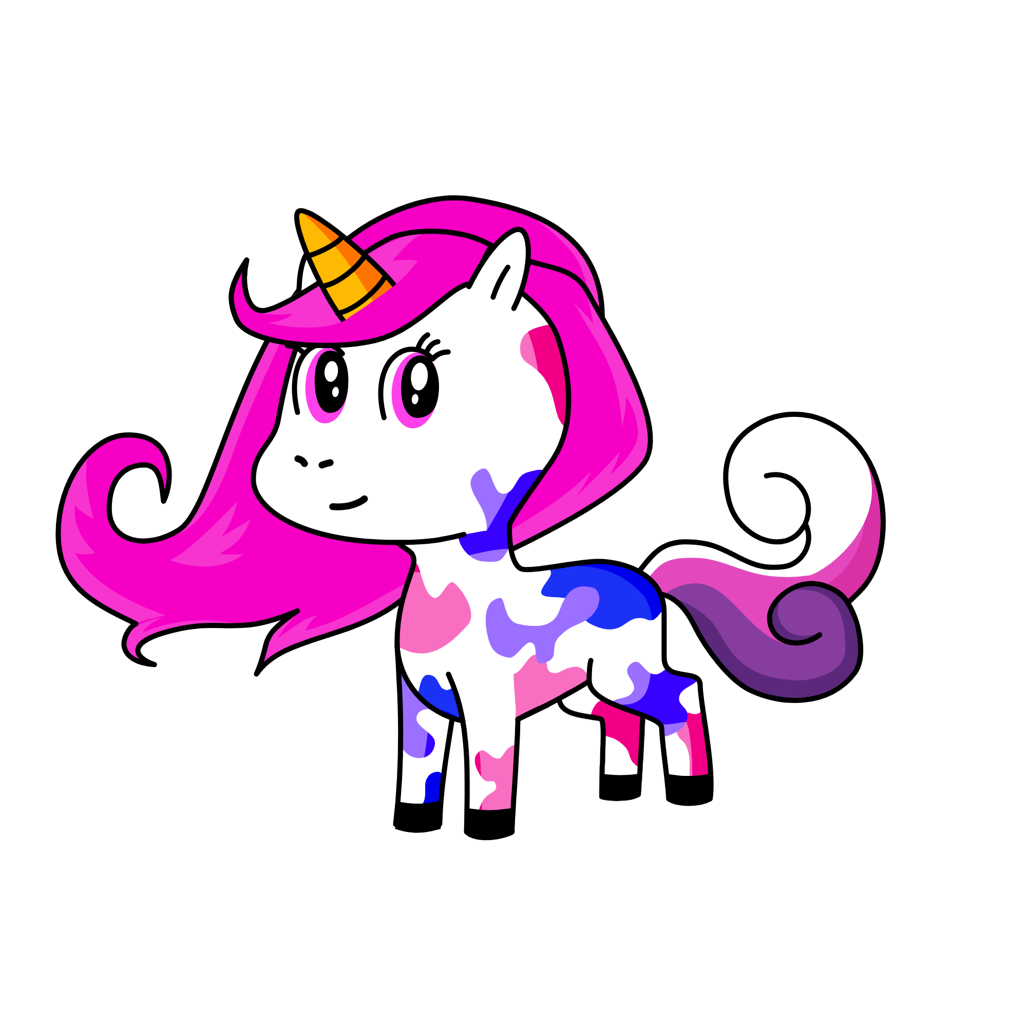 go in the night, the unicorn