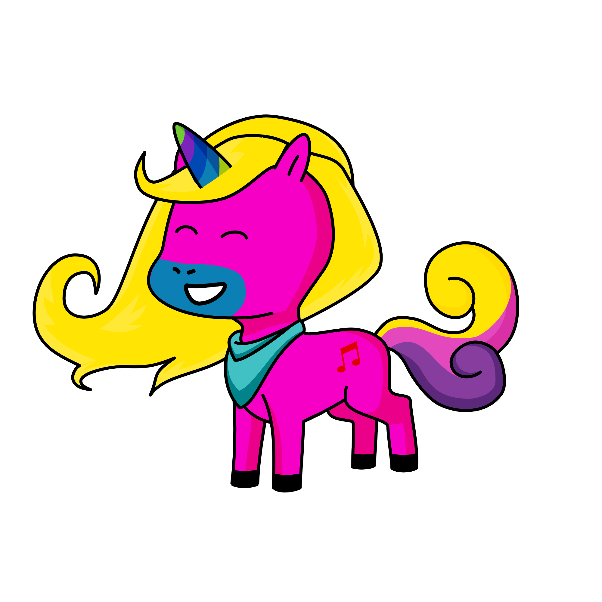 Aurora, the unicorn