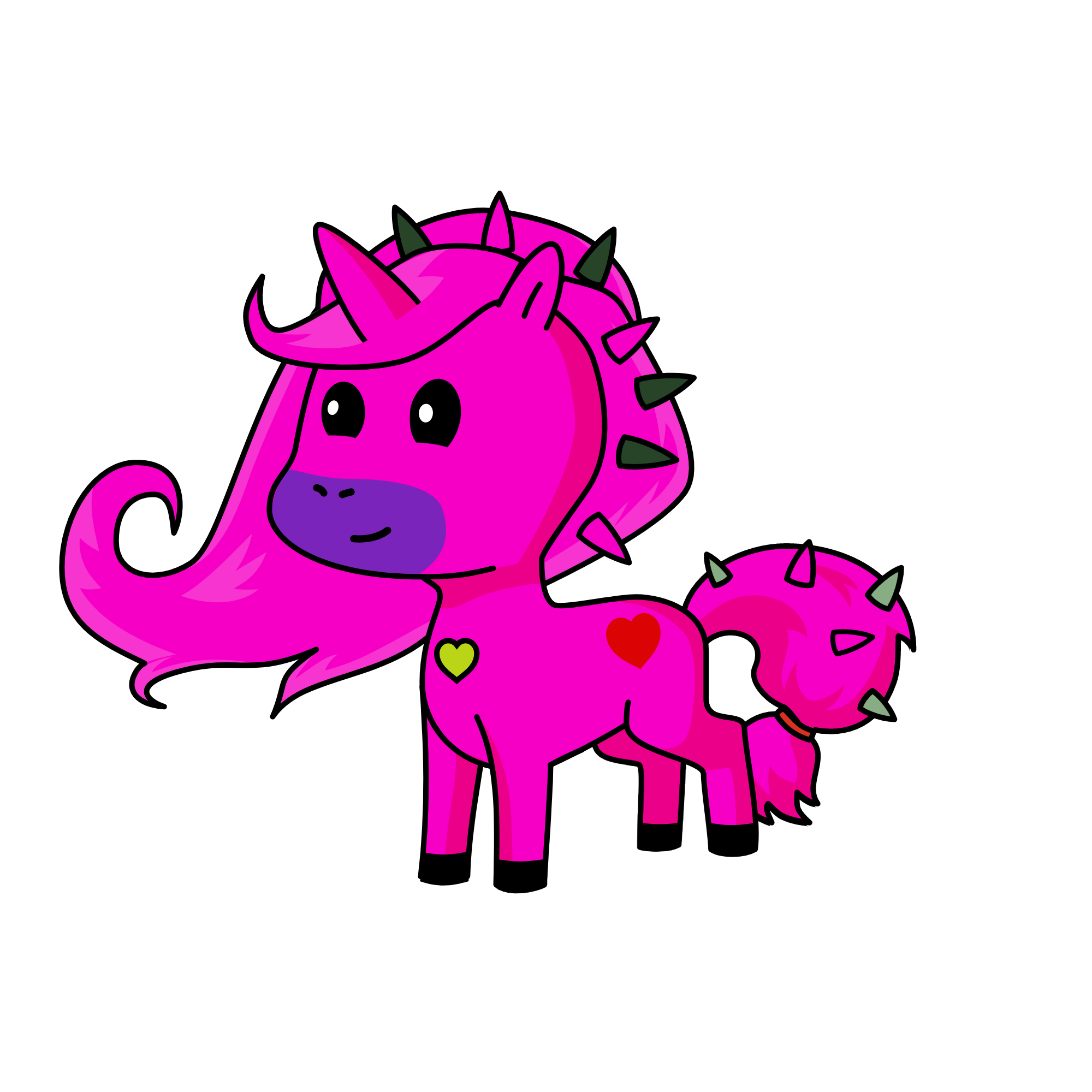 Thorn Princess, the unicorn