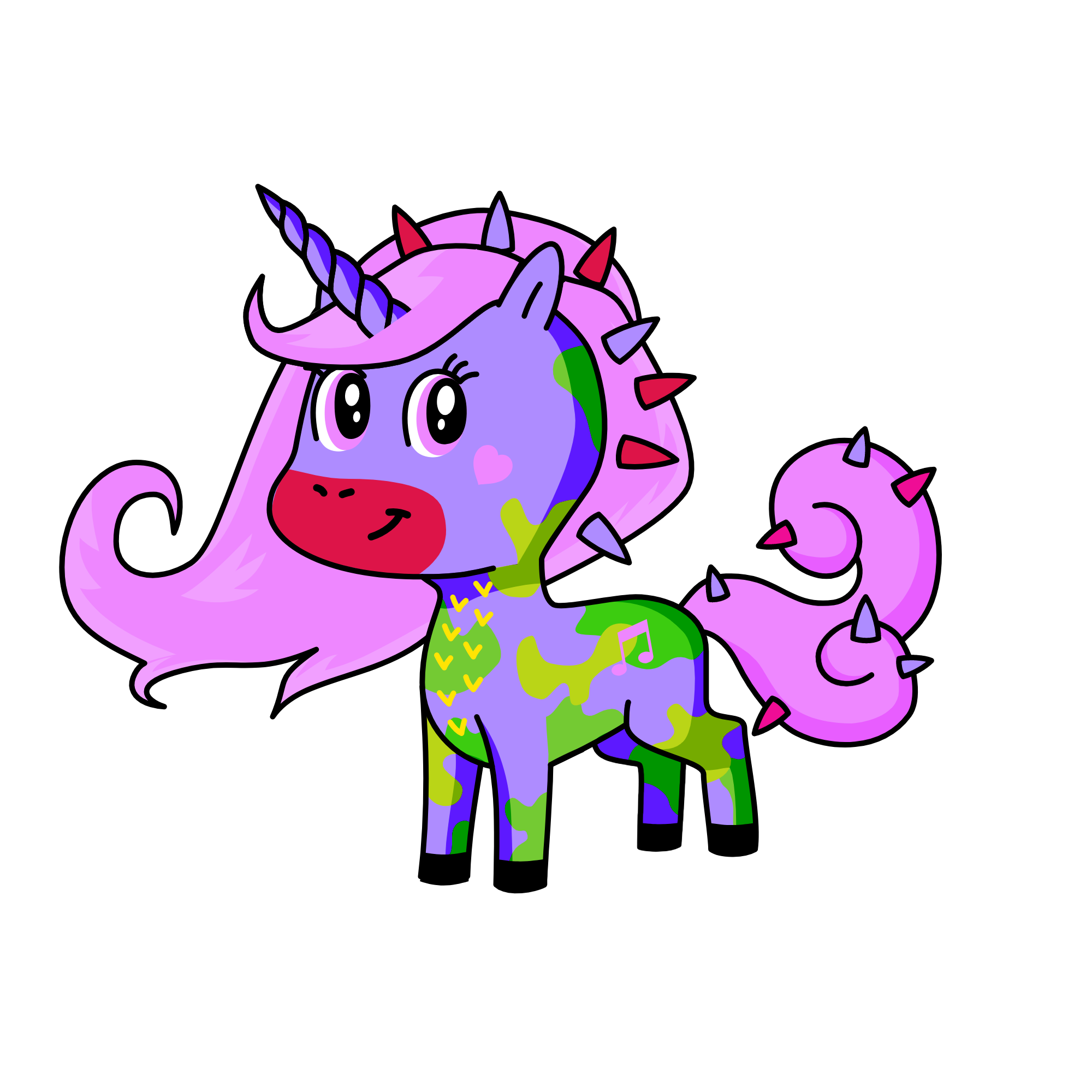 Fina, the unicorn