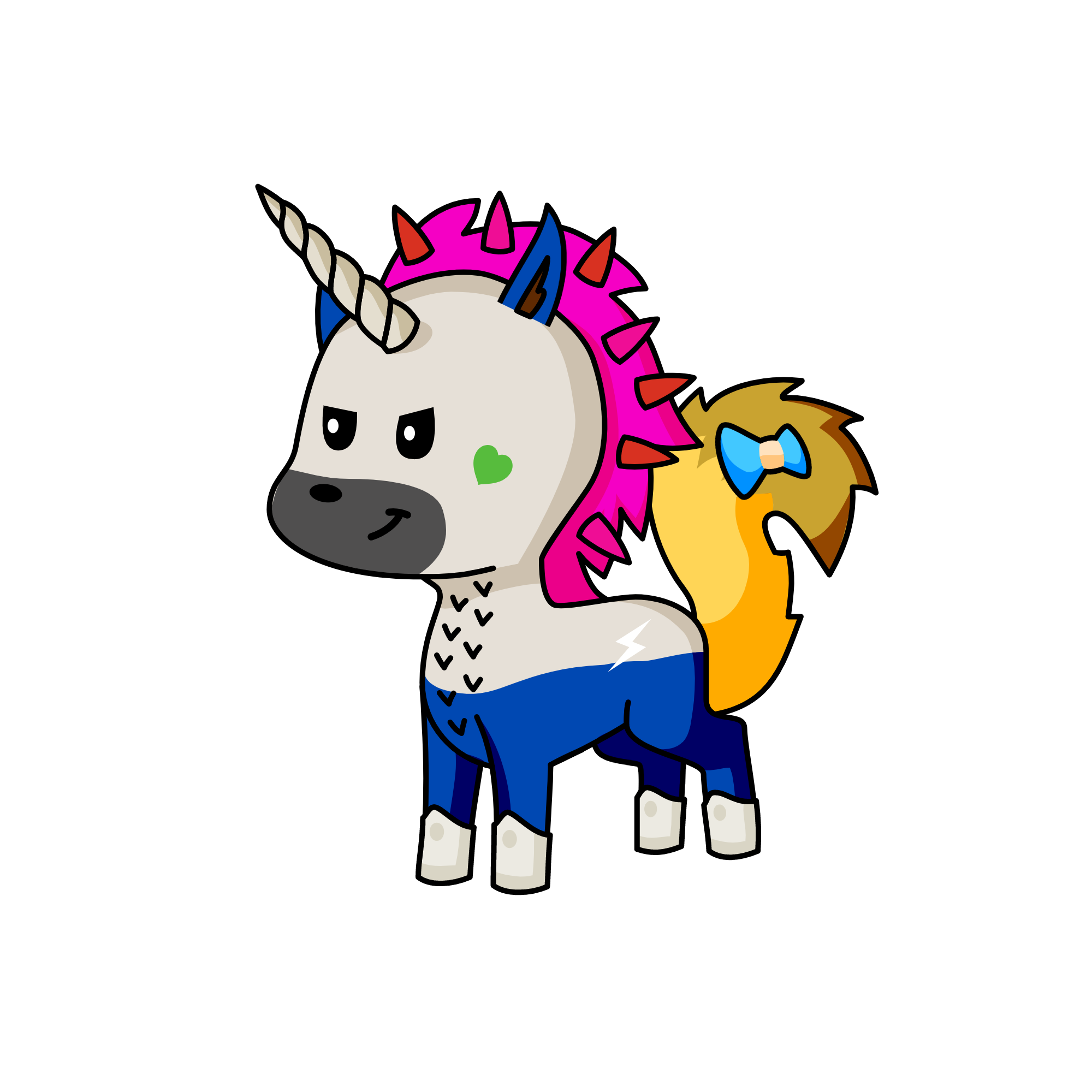 Danger Horse, the unicorn