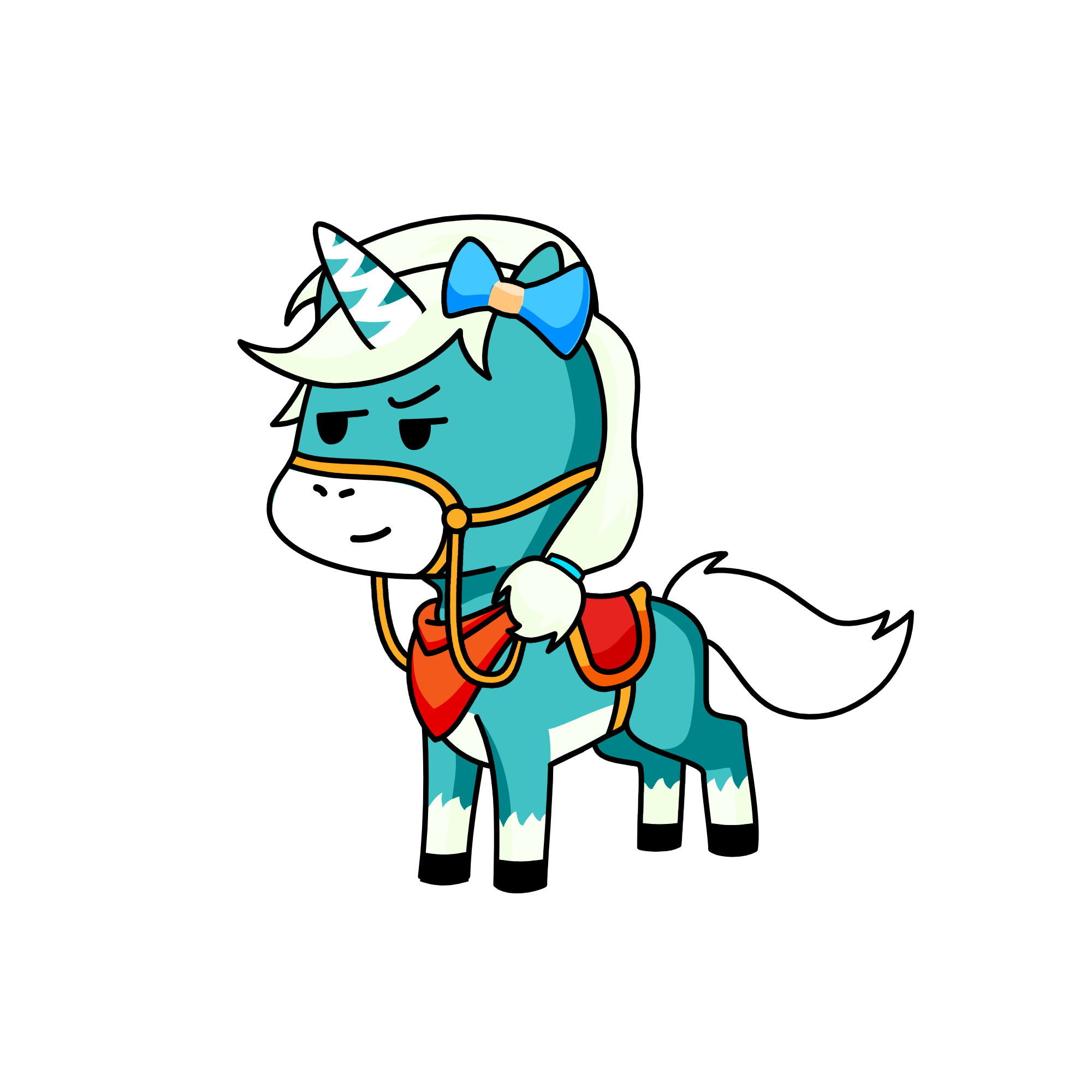 Sky, the unicorn