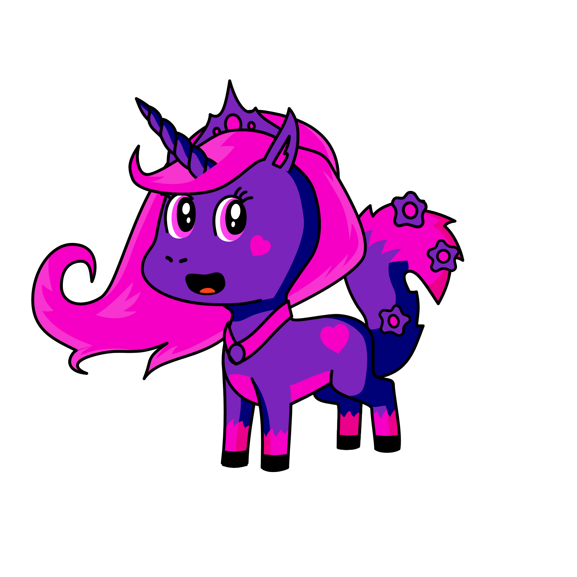 mia, the unicorn
