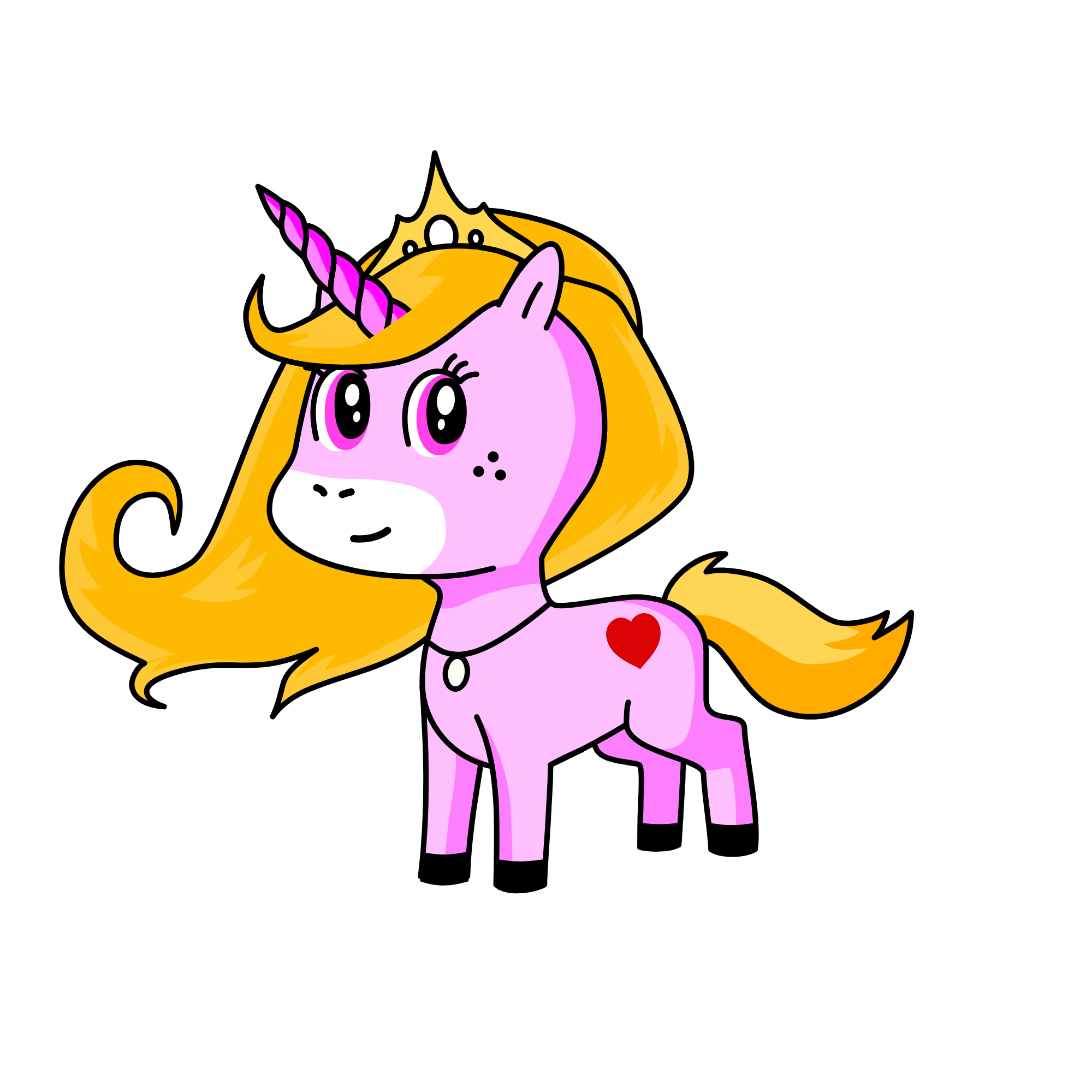 Queenie, the unicorn