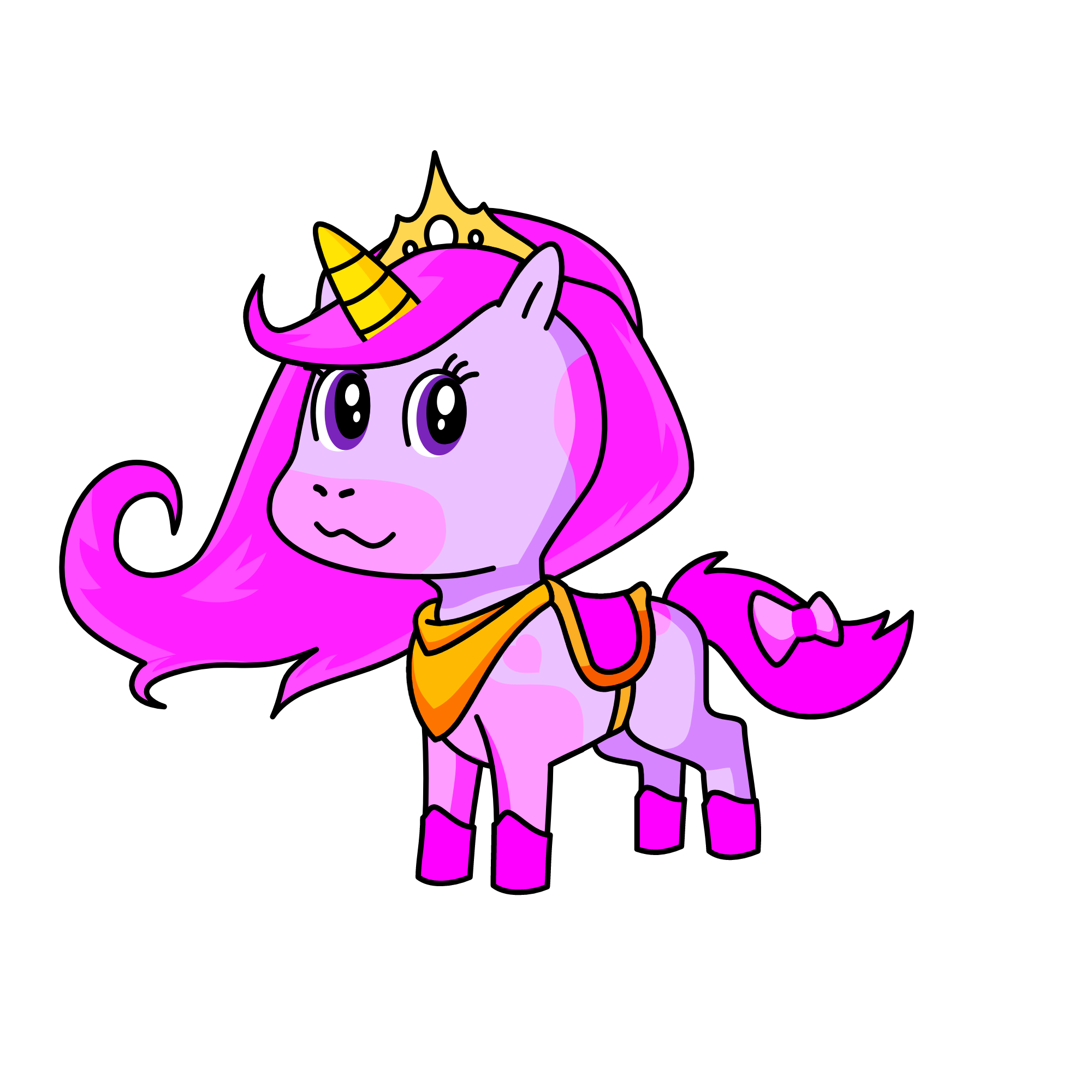 Deleya, the unicorn
