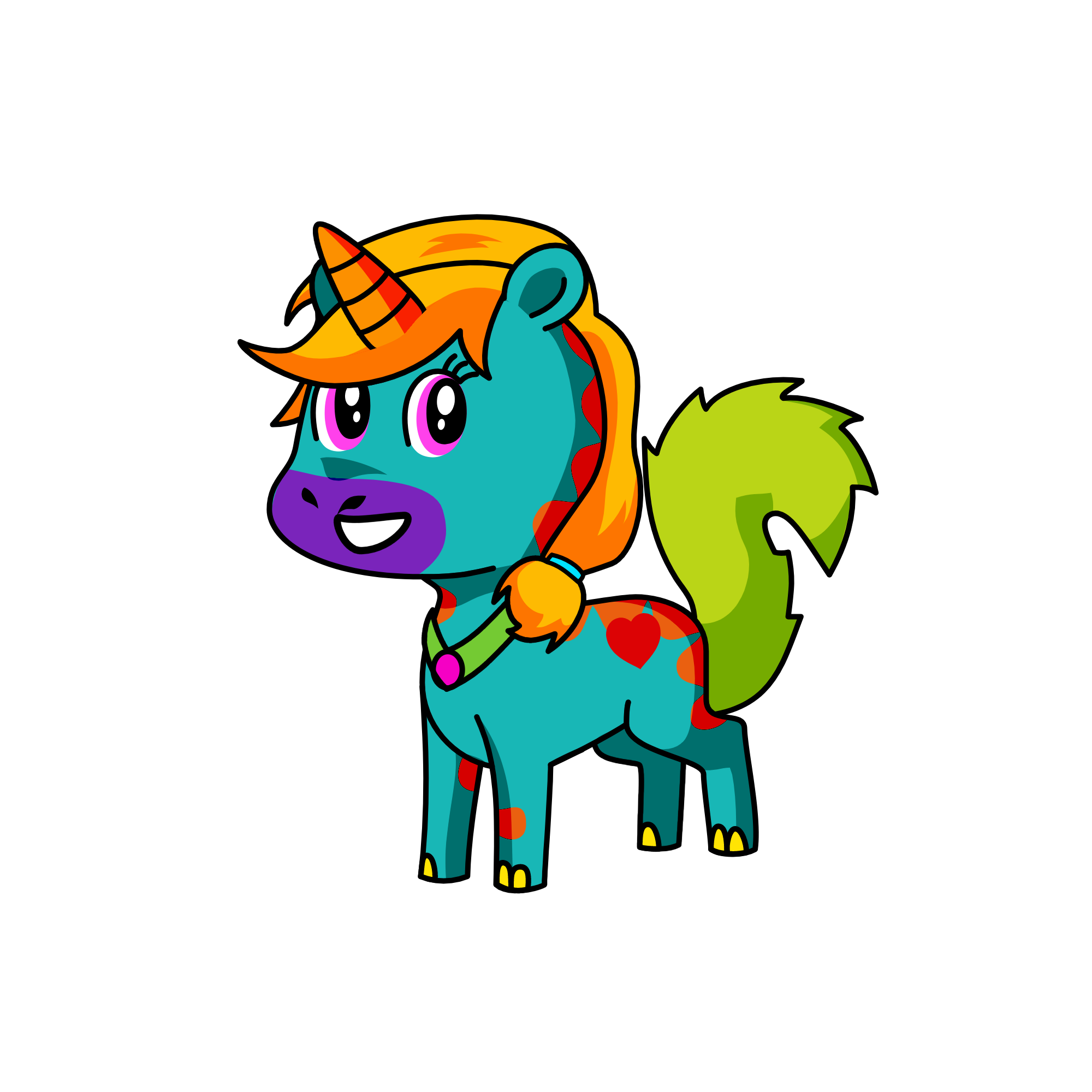 mia, the unicorn