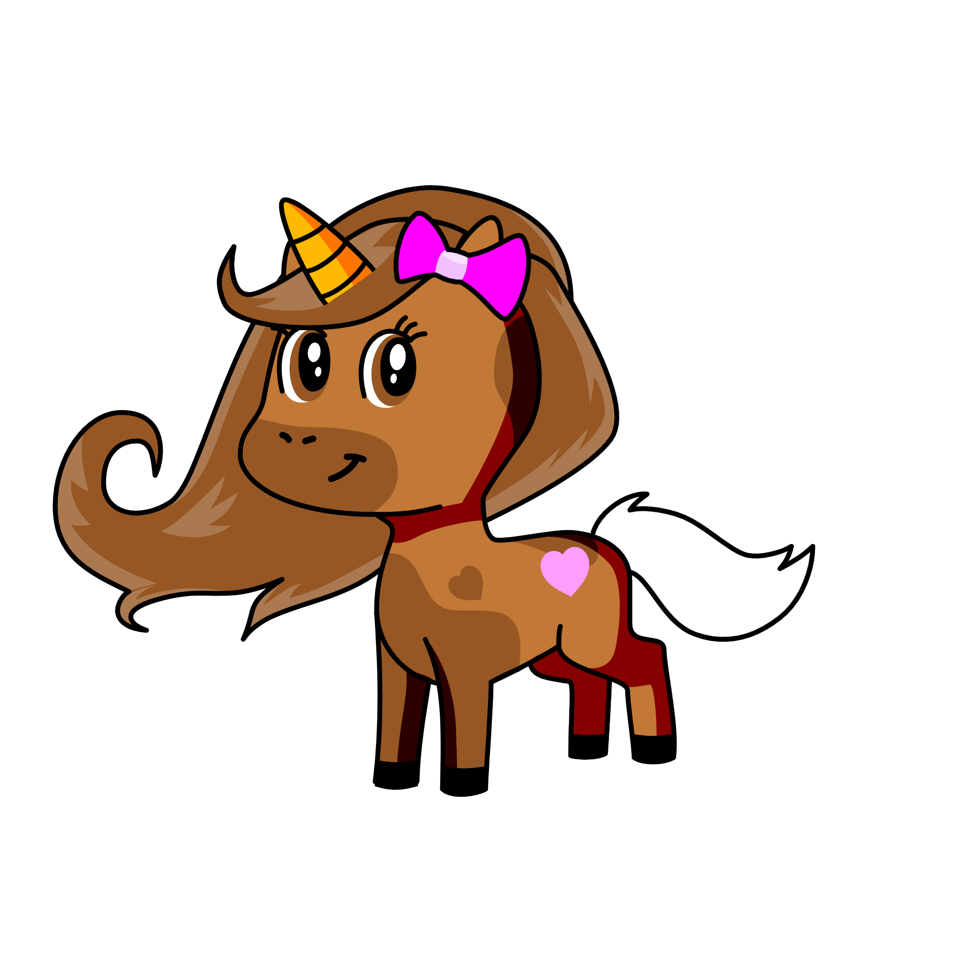 Caroline, the unicorn