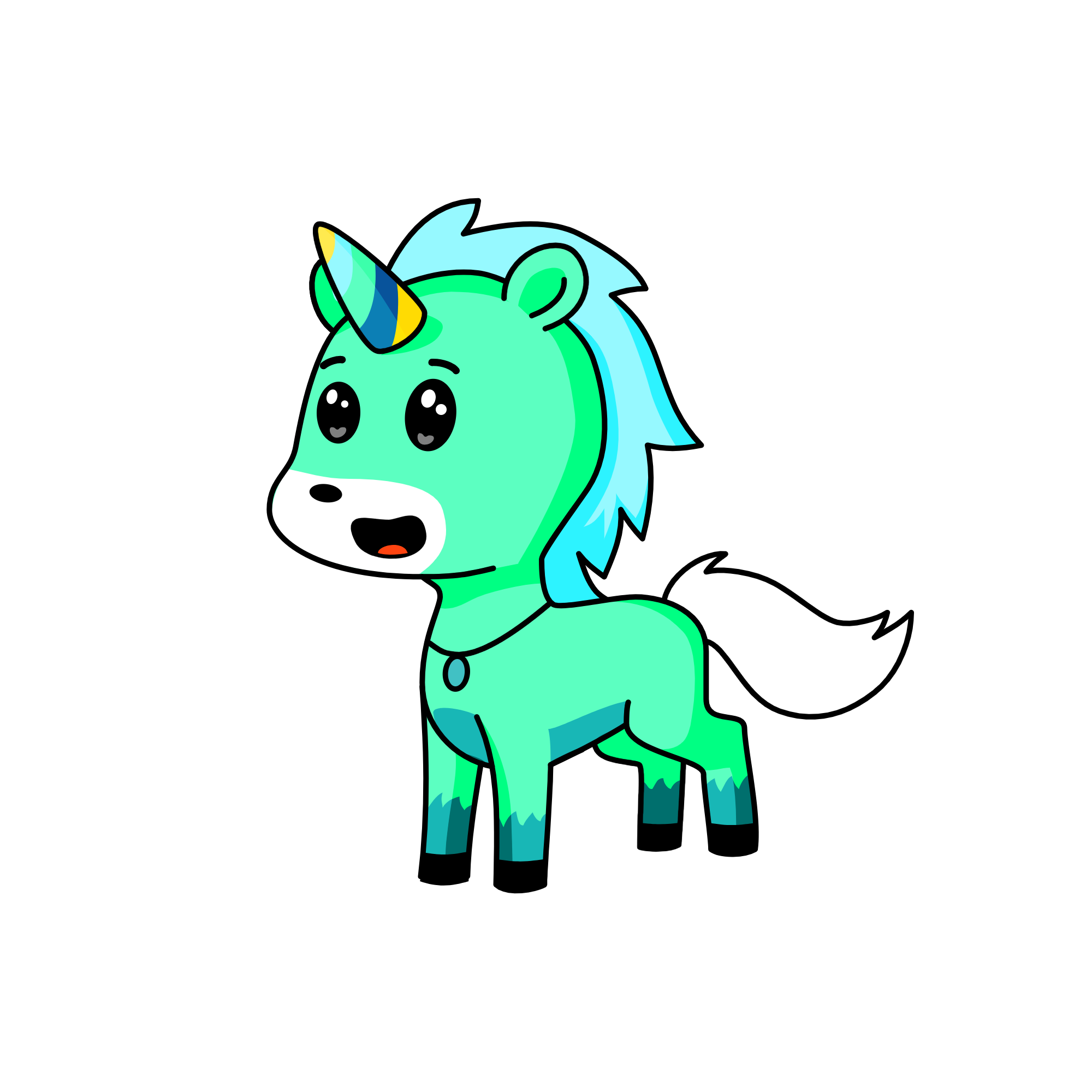 Simon, the unicorn