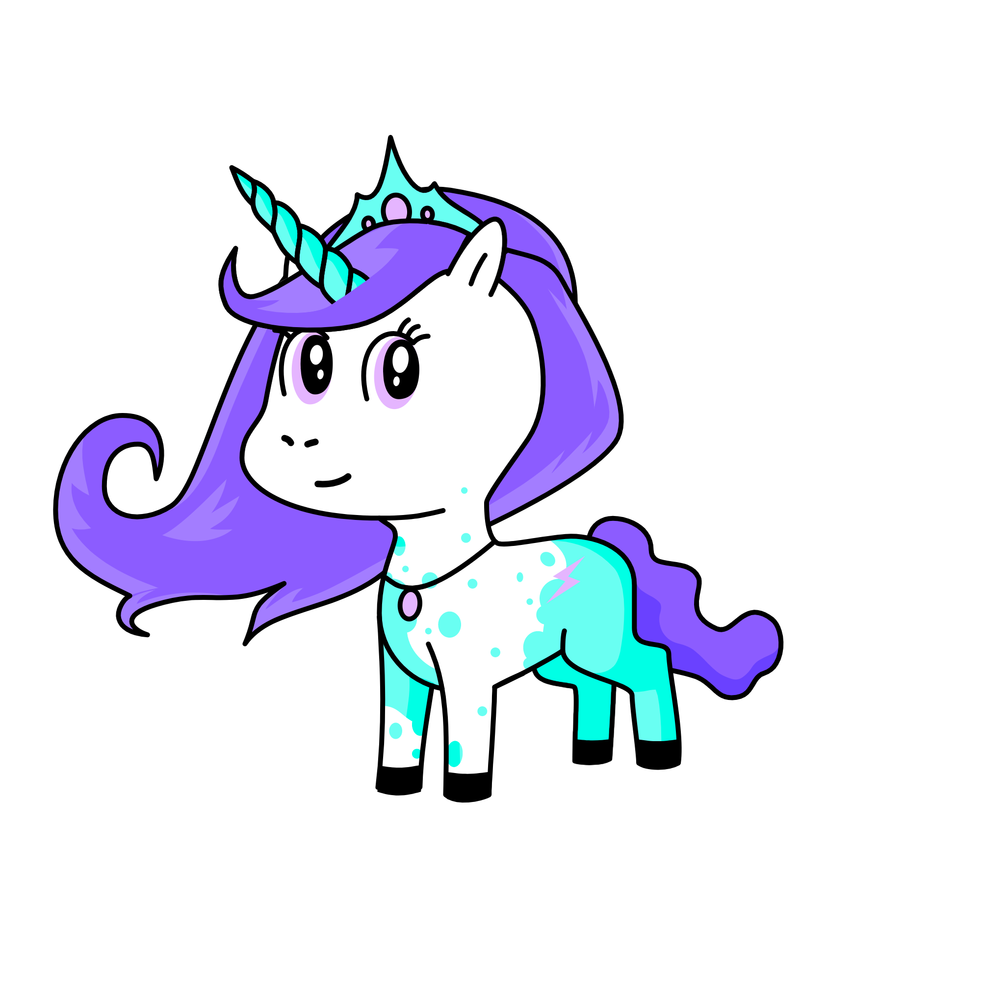 Amélie, the unicorn