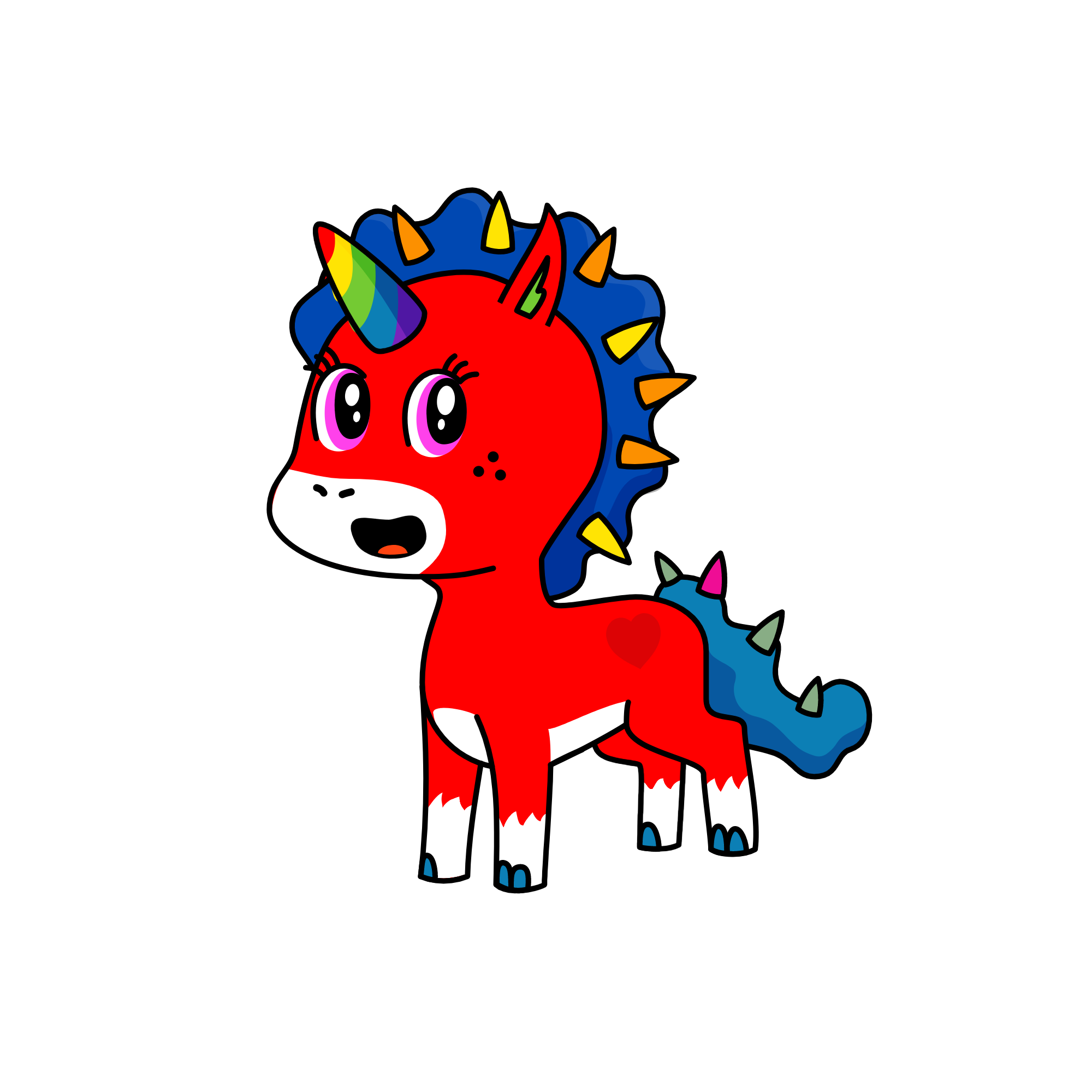 lave boy, the unicorn