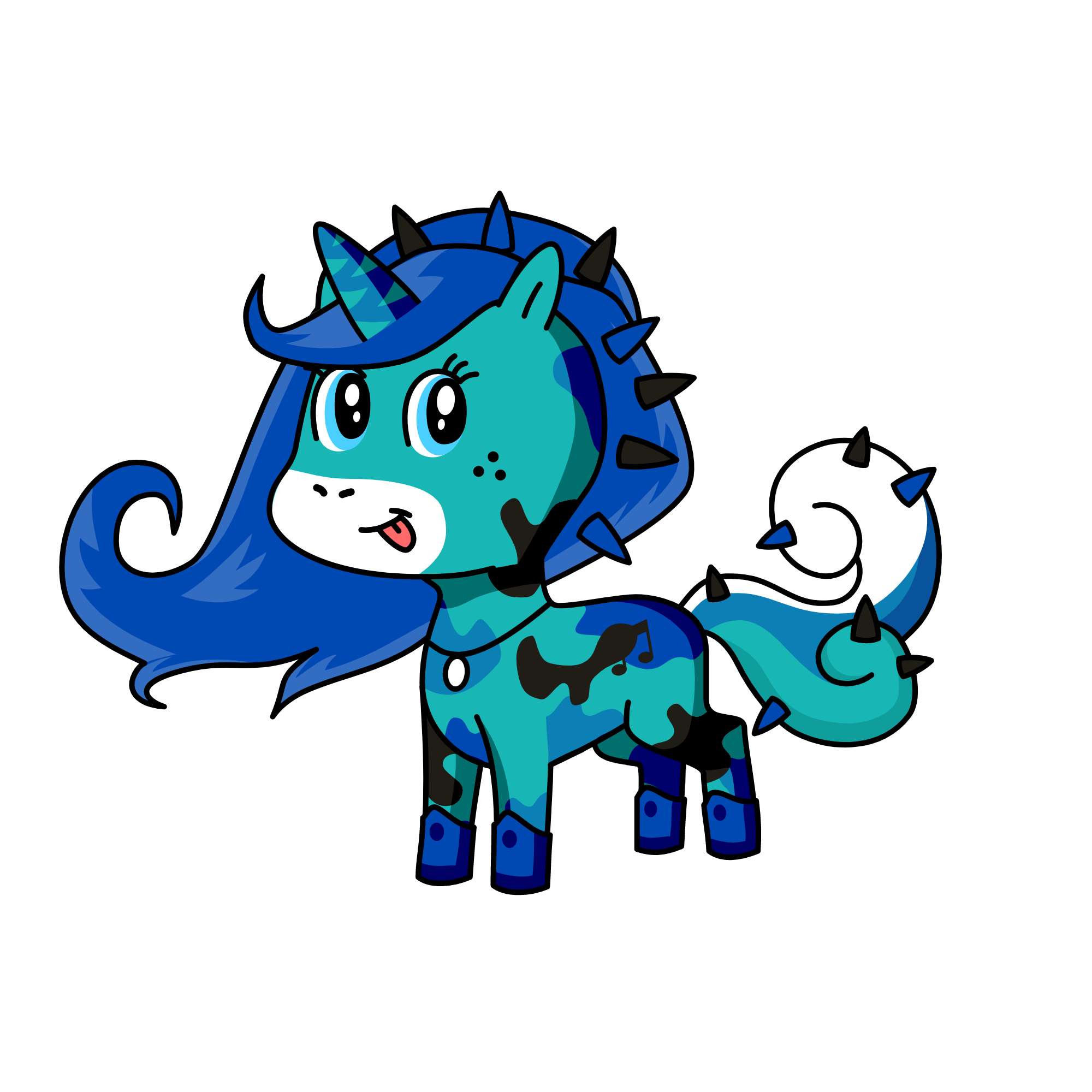 crystal, the unicorn