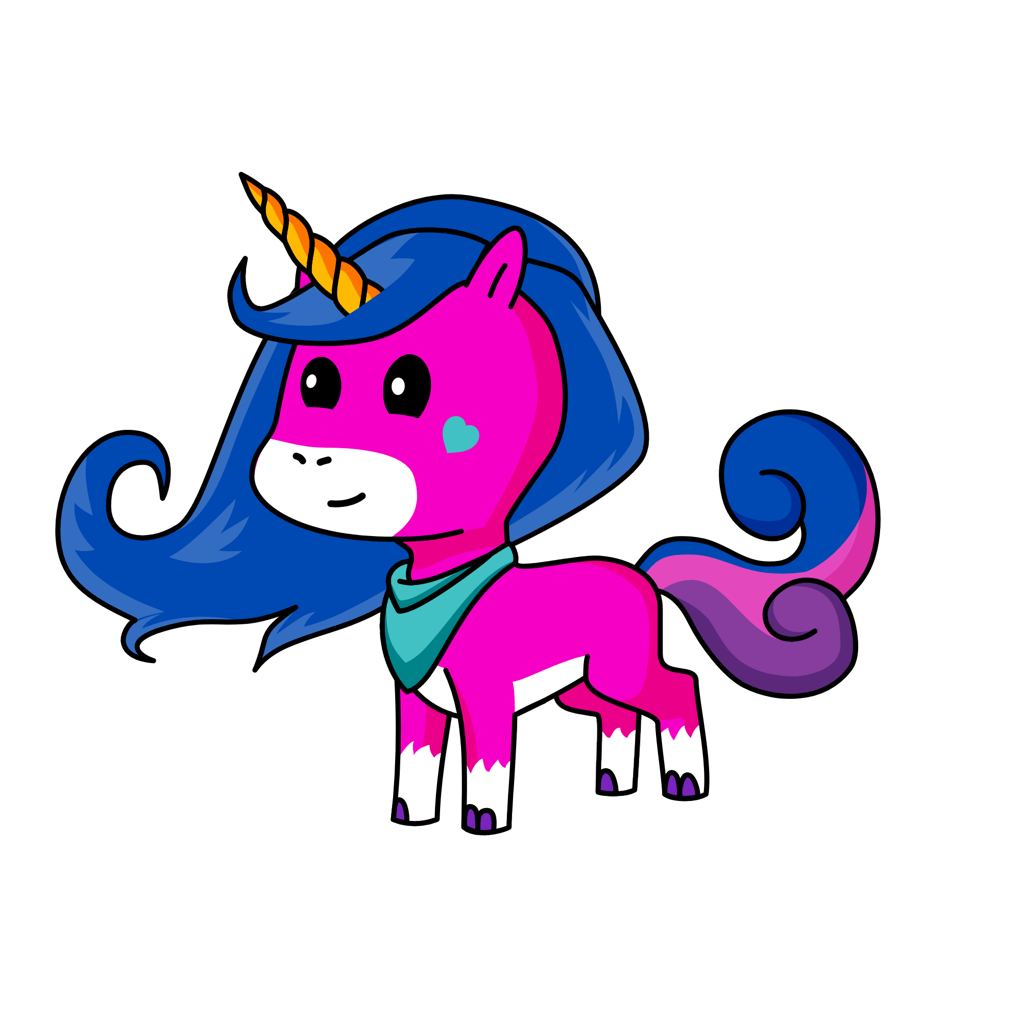 Sumi, the unicorn
