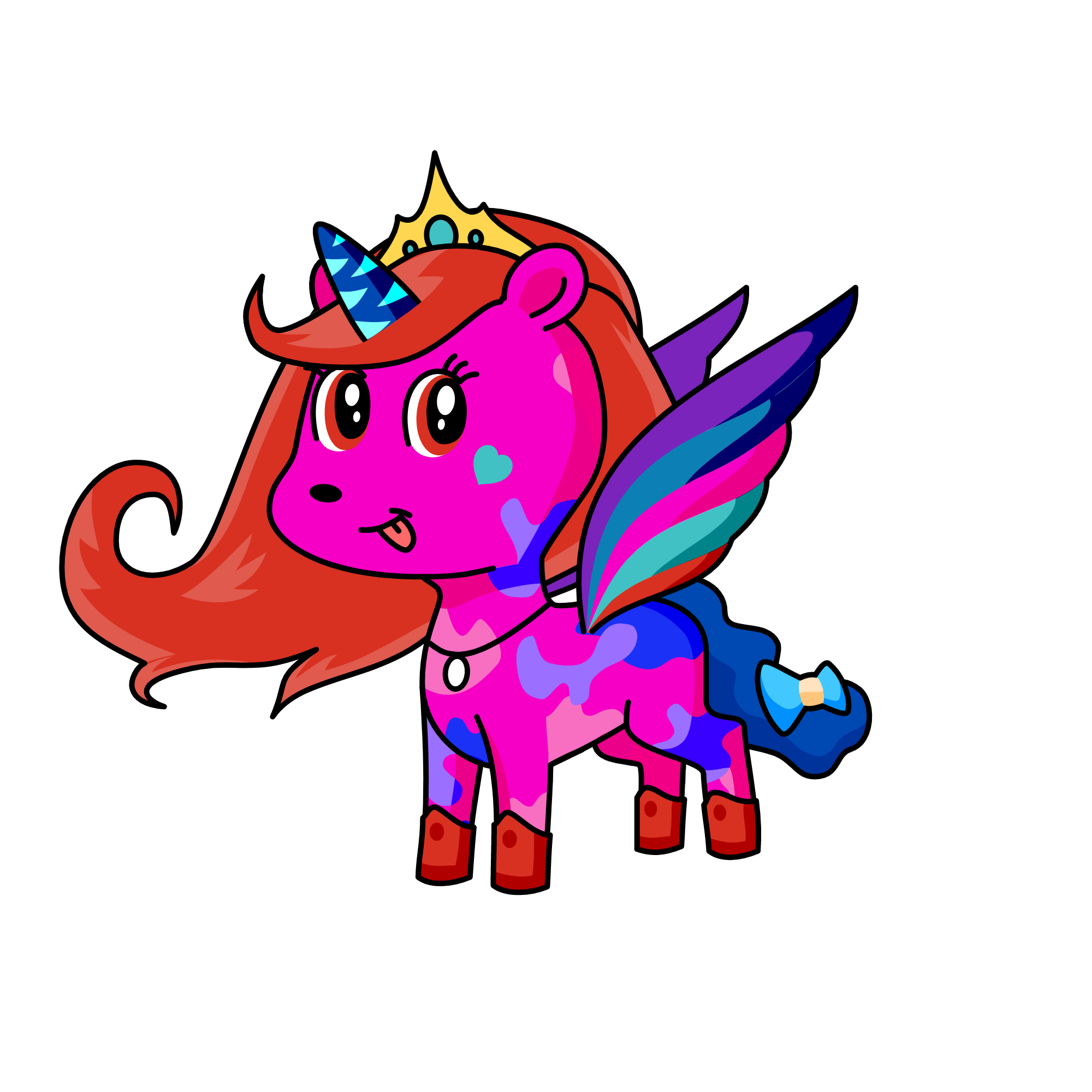 Riassah, the unicorn