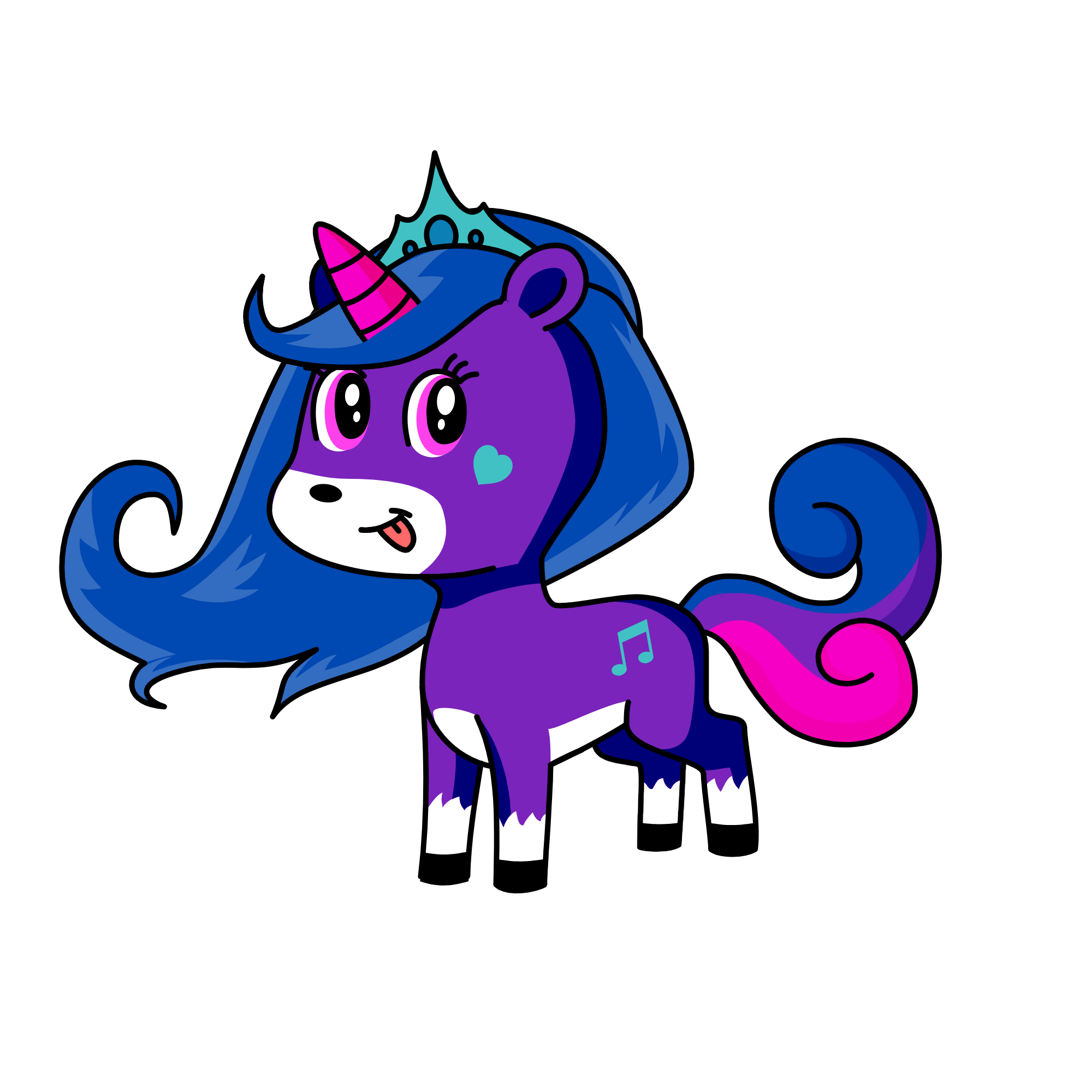 Harmony, the unicorn