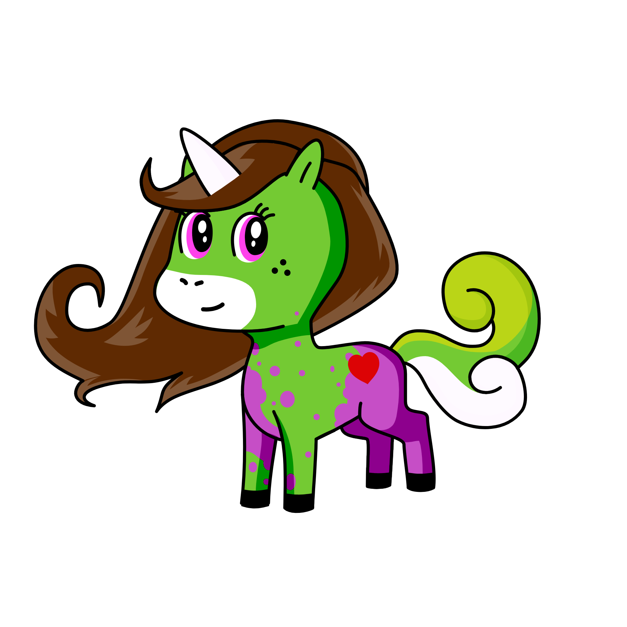 pixily, the unicorn