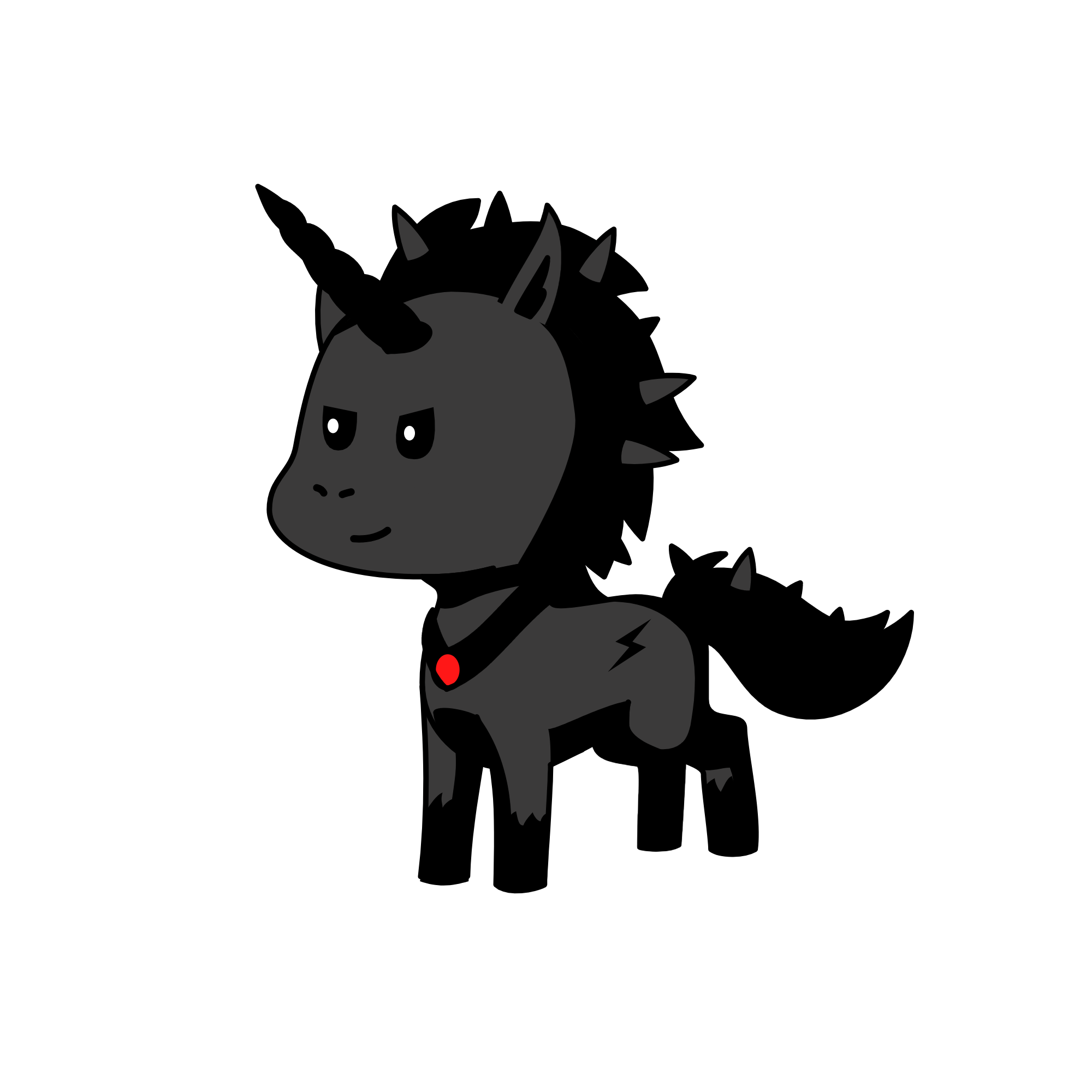 Nightmare Moon, the unicorn