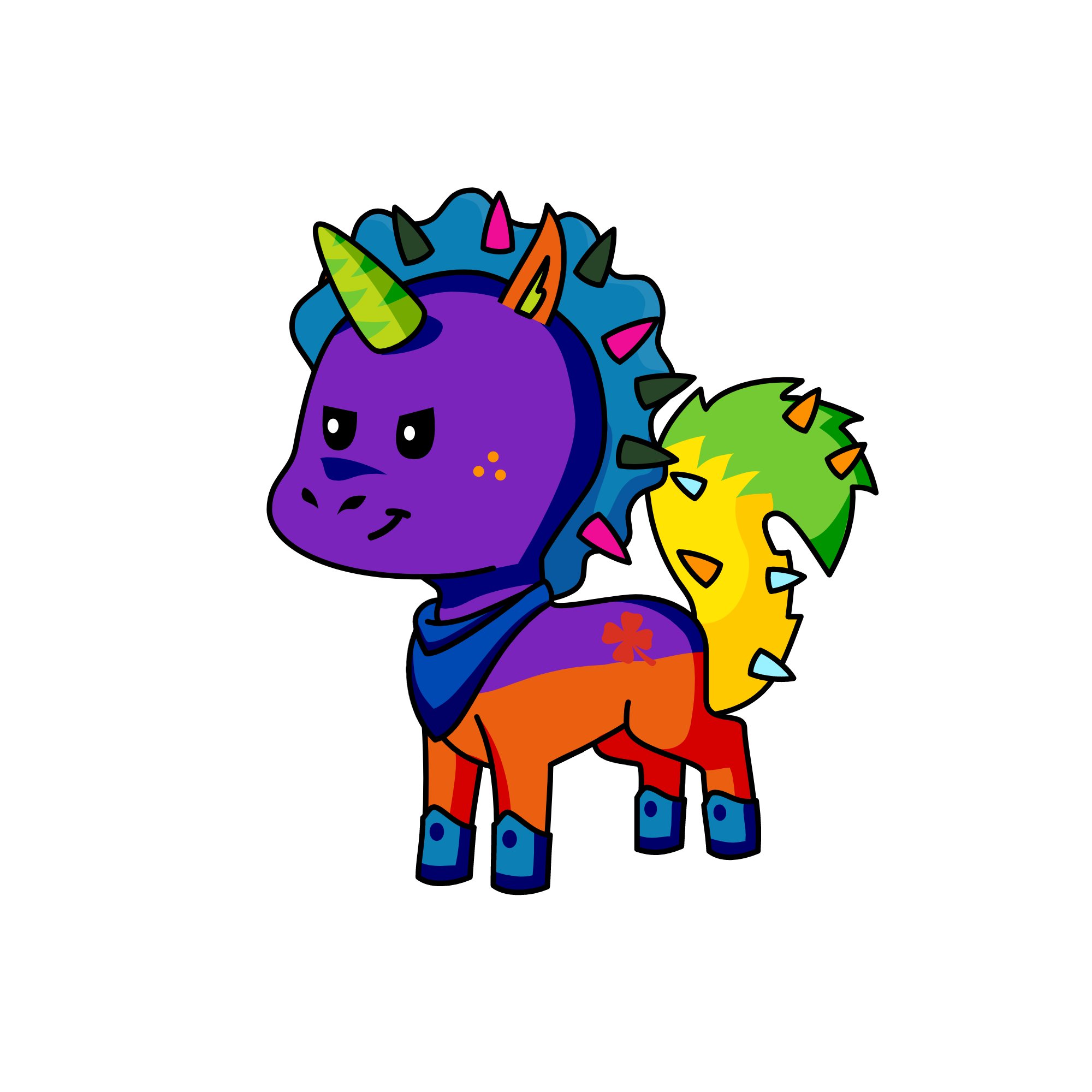 spike, the unicorn