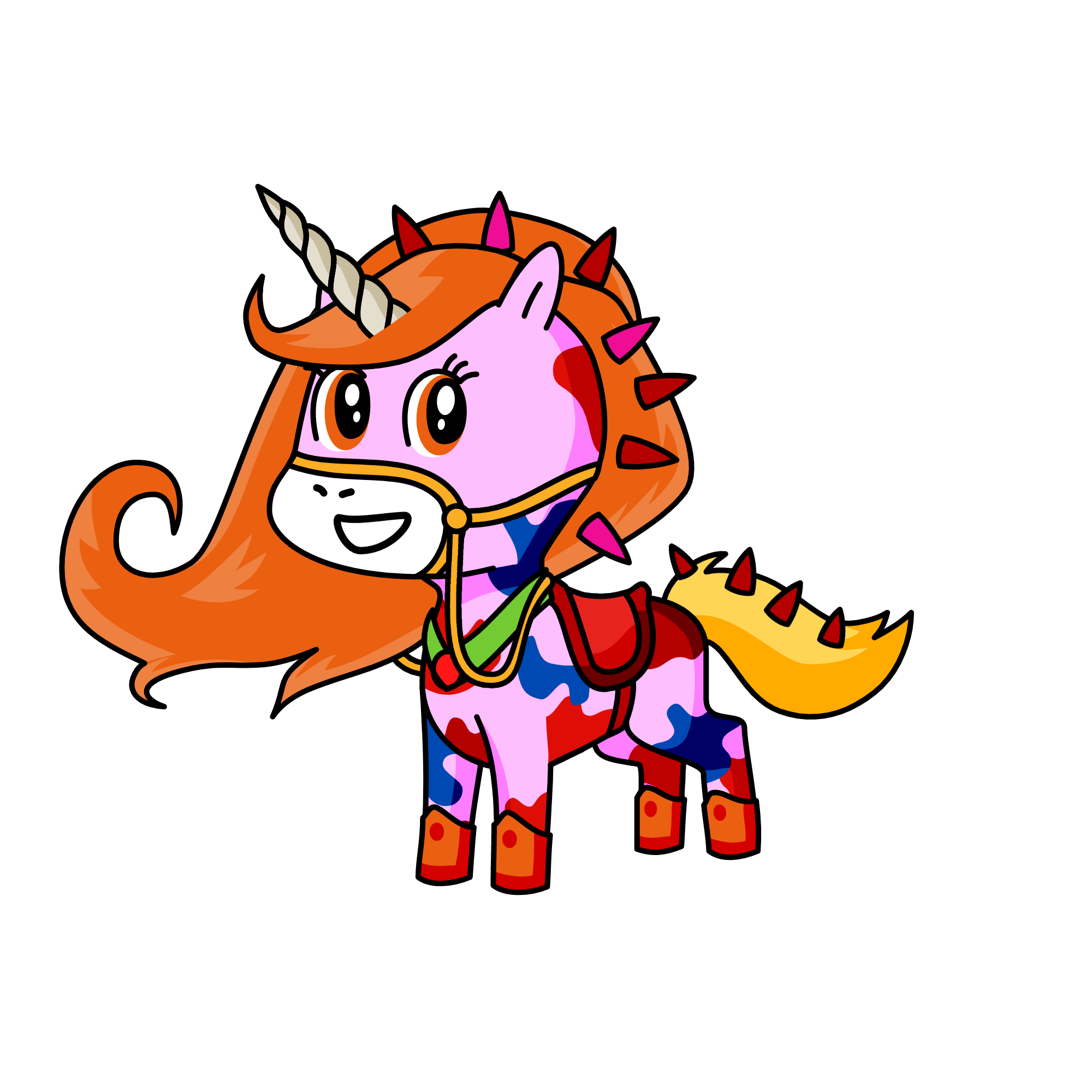 Pony, the unicorn