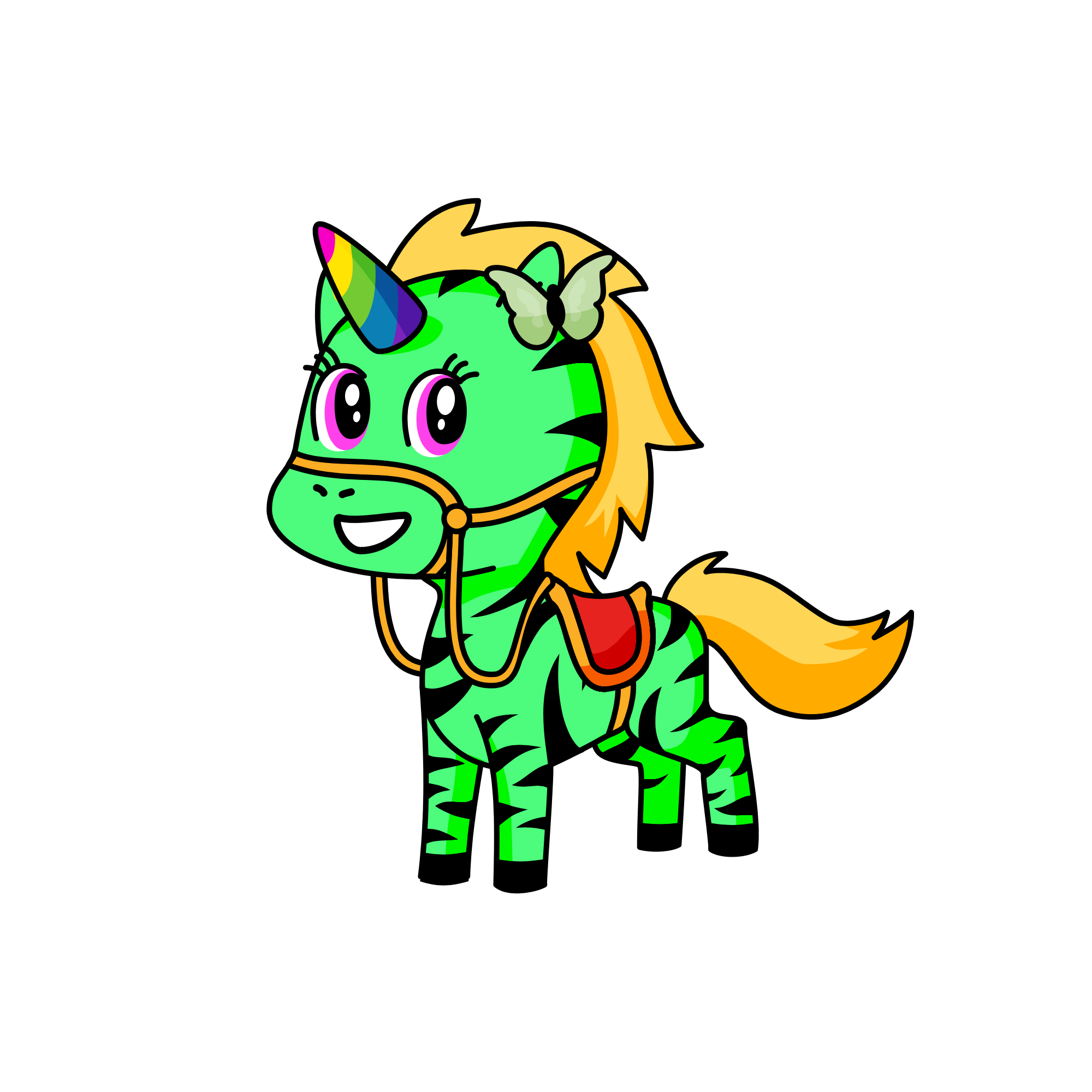 Maddie 1107, the unicorn