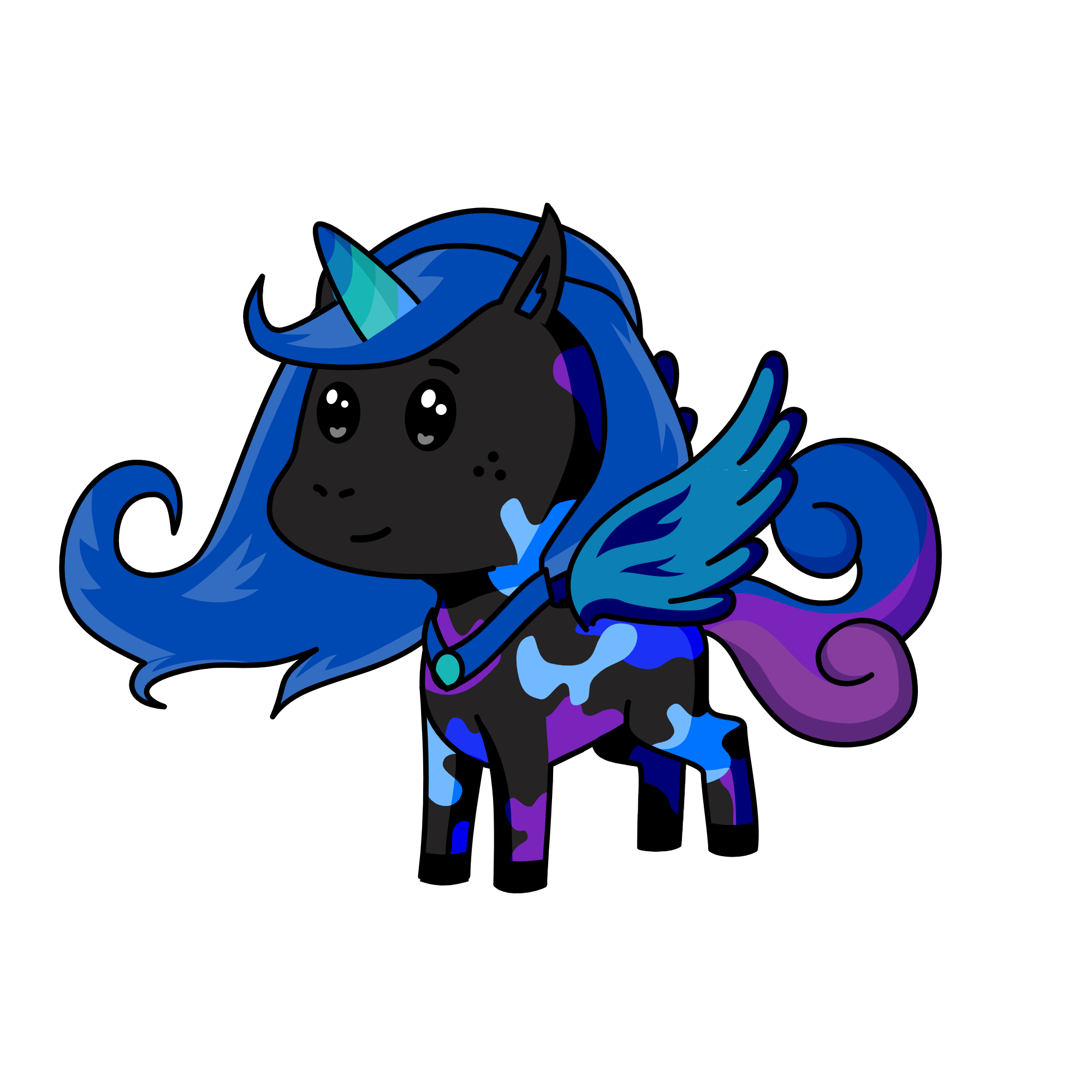 Space unicorn, the unicorn